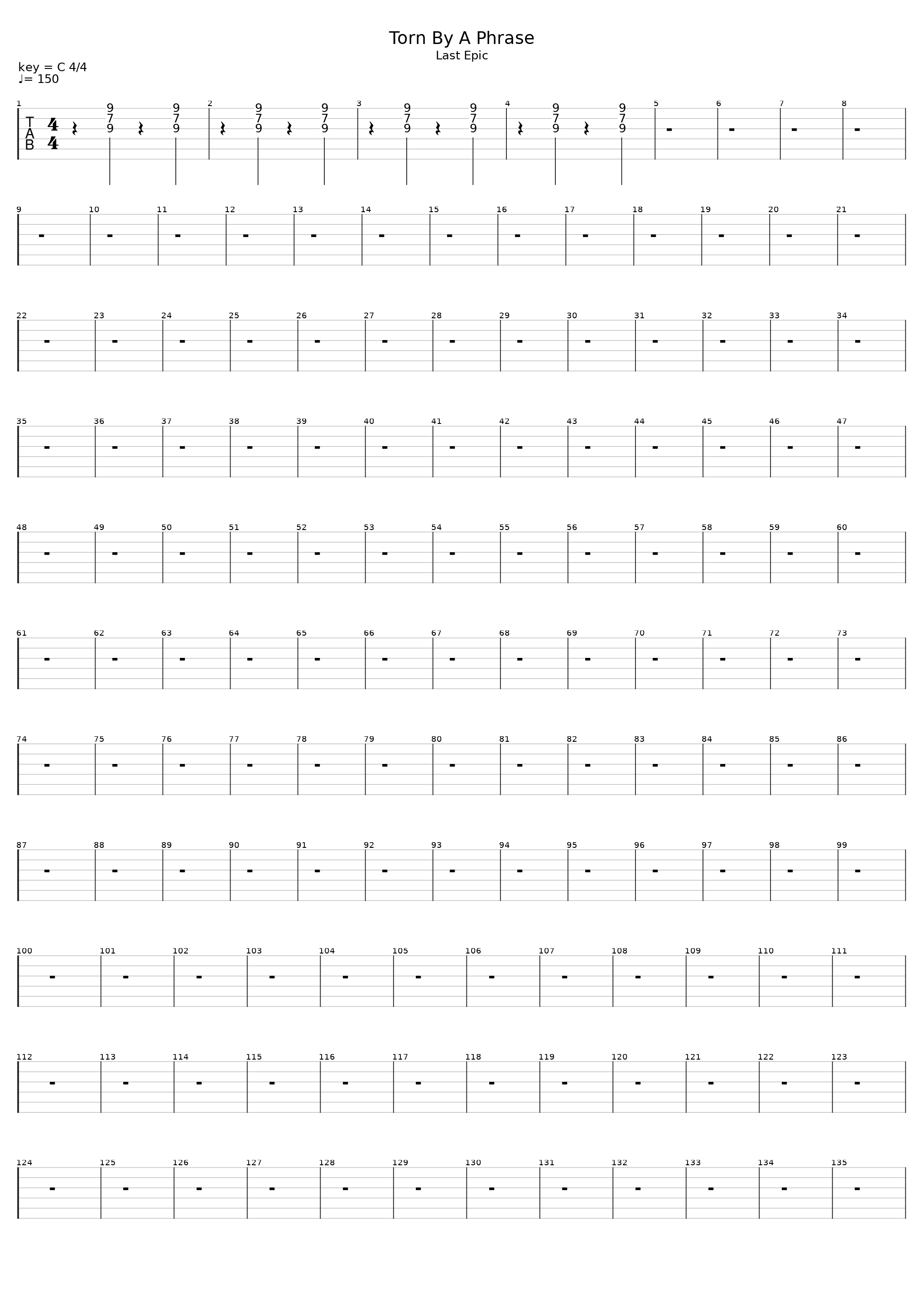 Torn By A Phrase_Act_1