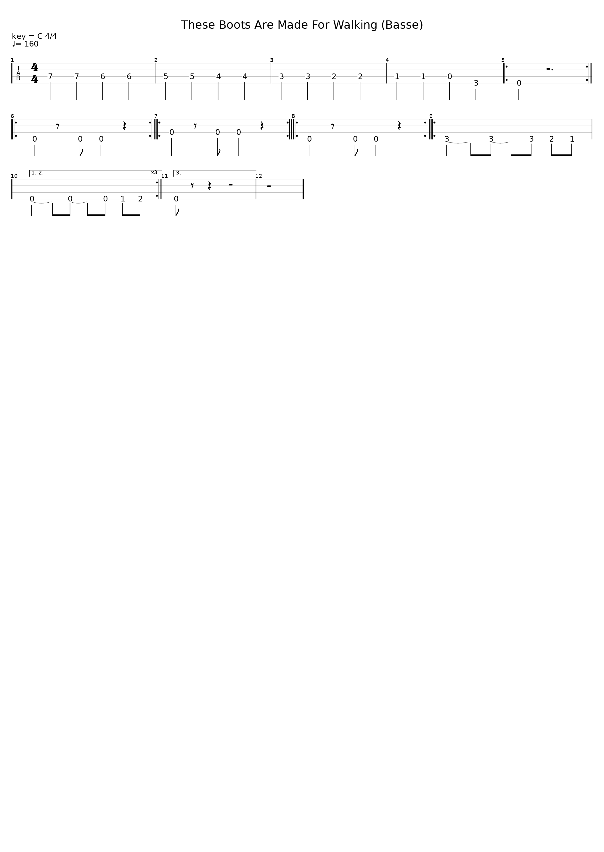 These Boots Are Made For Walking (Basse)_Nancy Sinatra_1