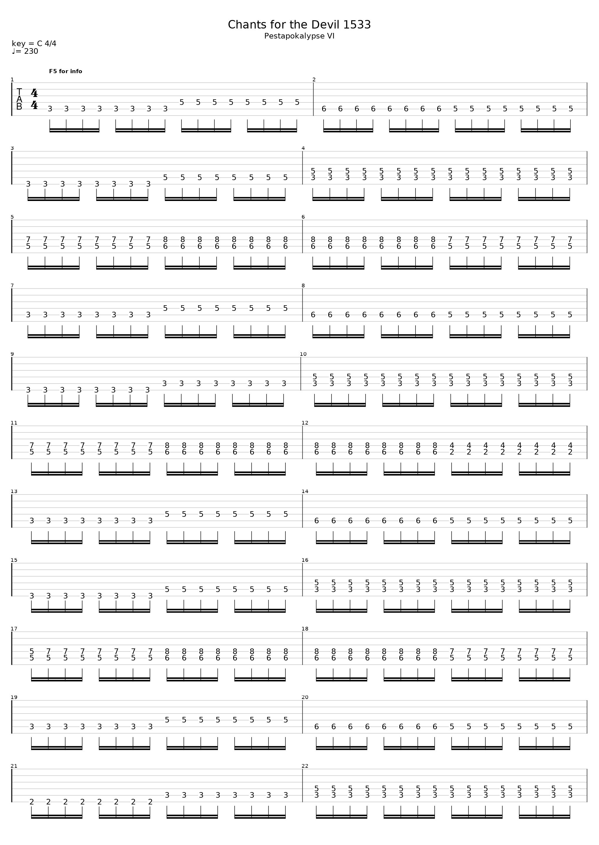 Chants For The Devil 1533_Belphegor_1