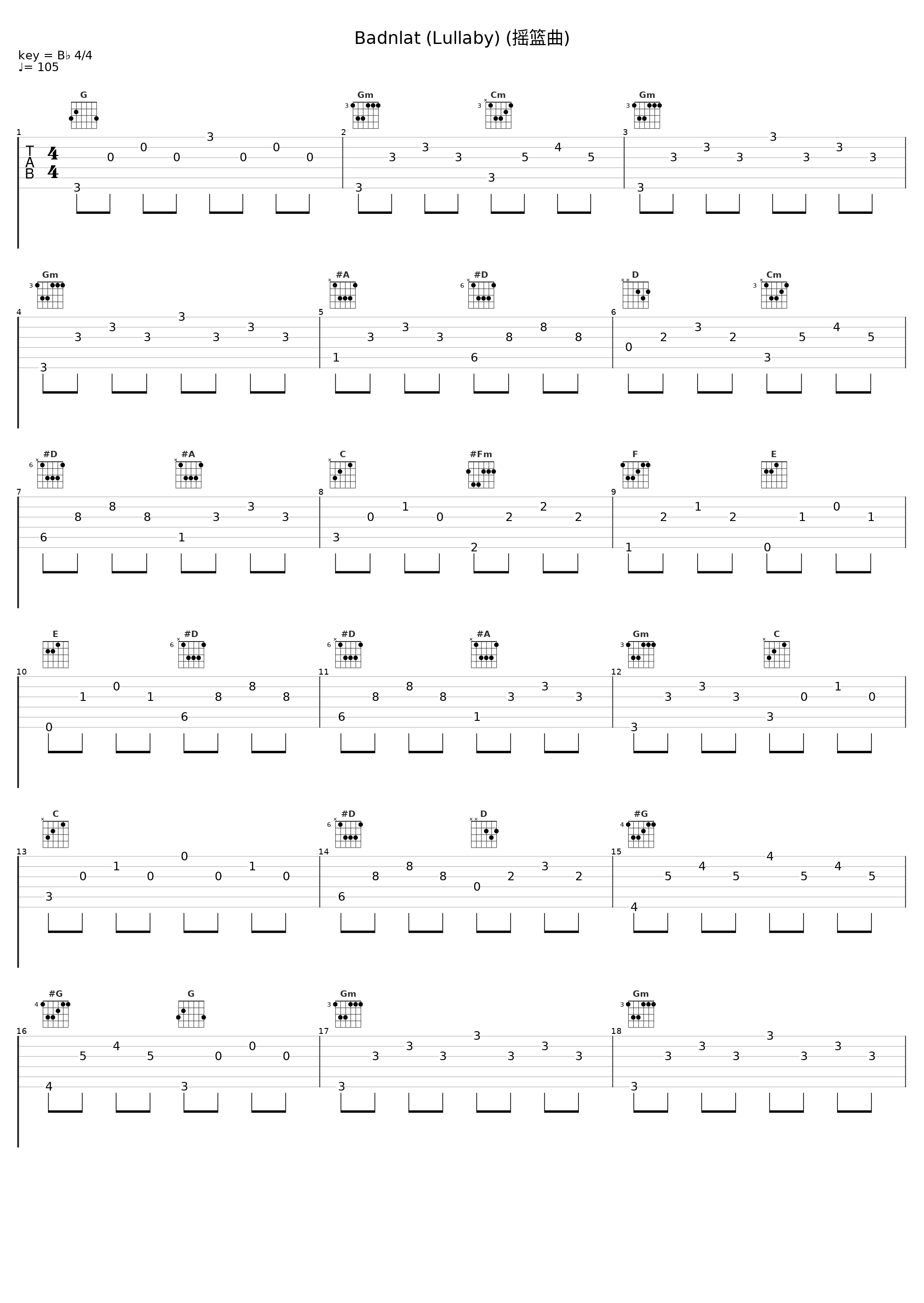 Badnlat (Lullaby) (摇篮曲)_Einar Steen-Nøkleberg_1