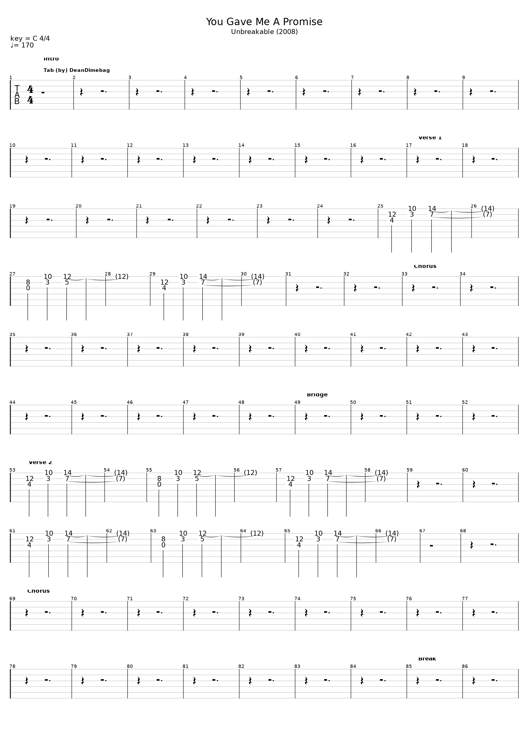 You Gave Me A Promise_Fireflight_1