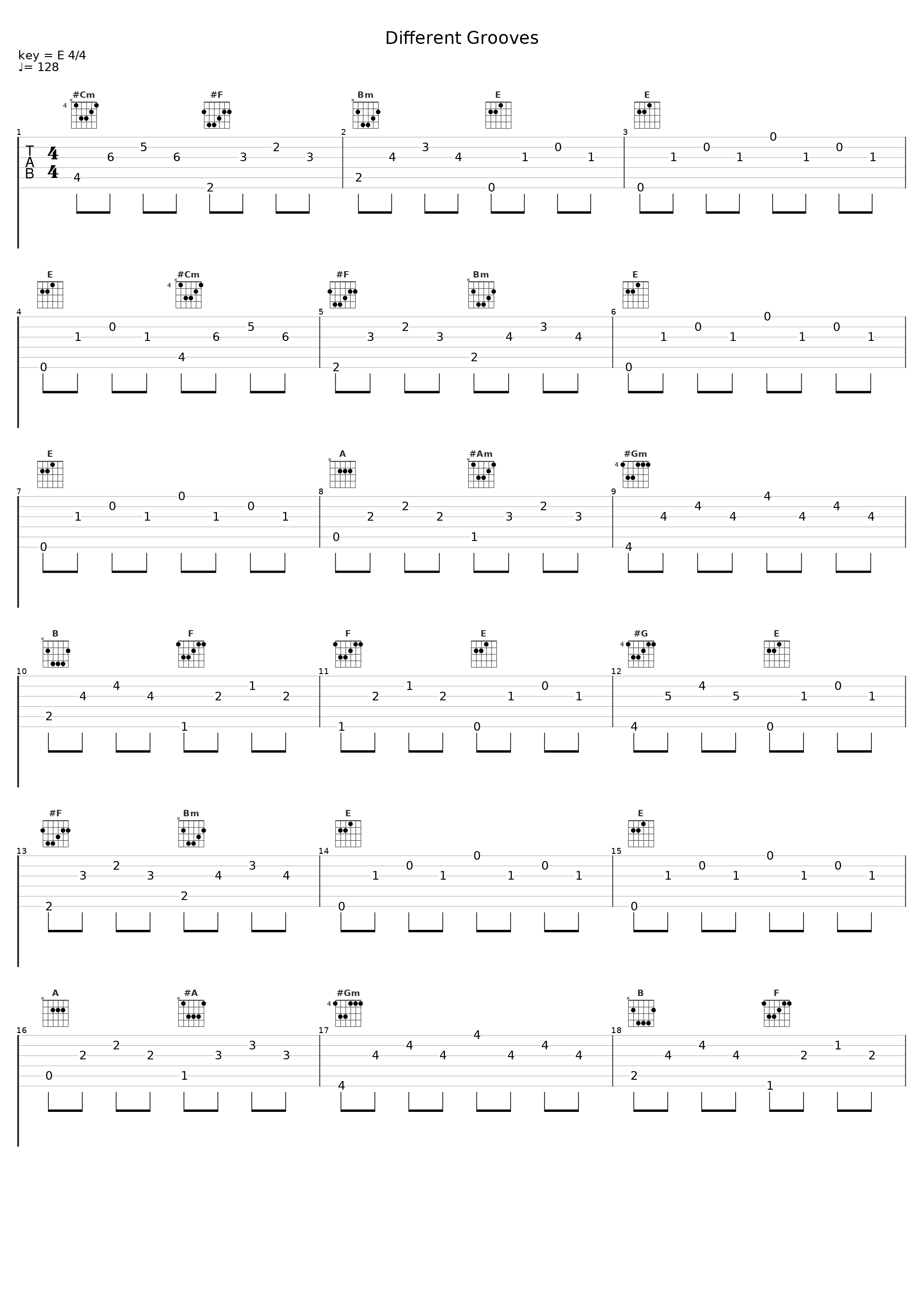 Different Grooves_Smooth Friction_1