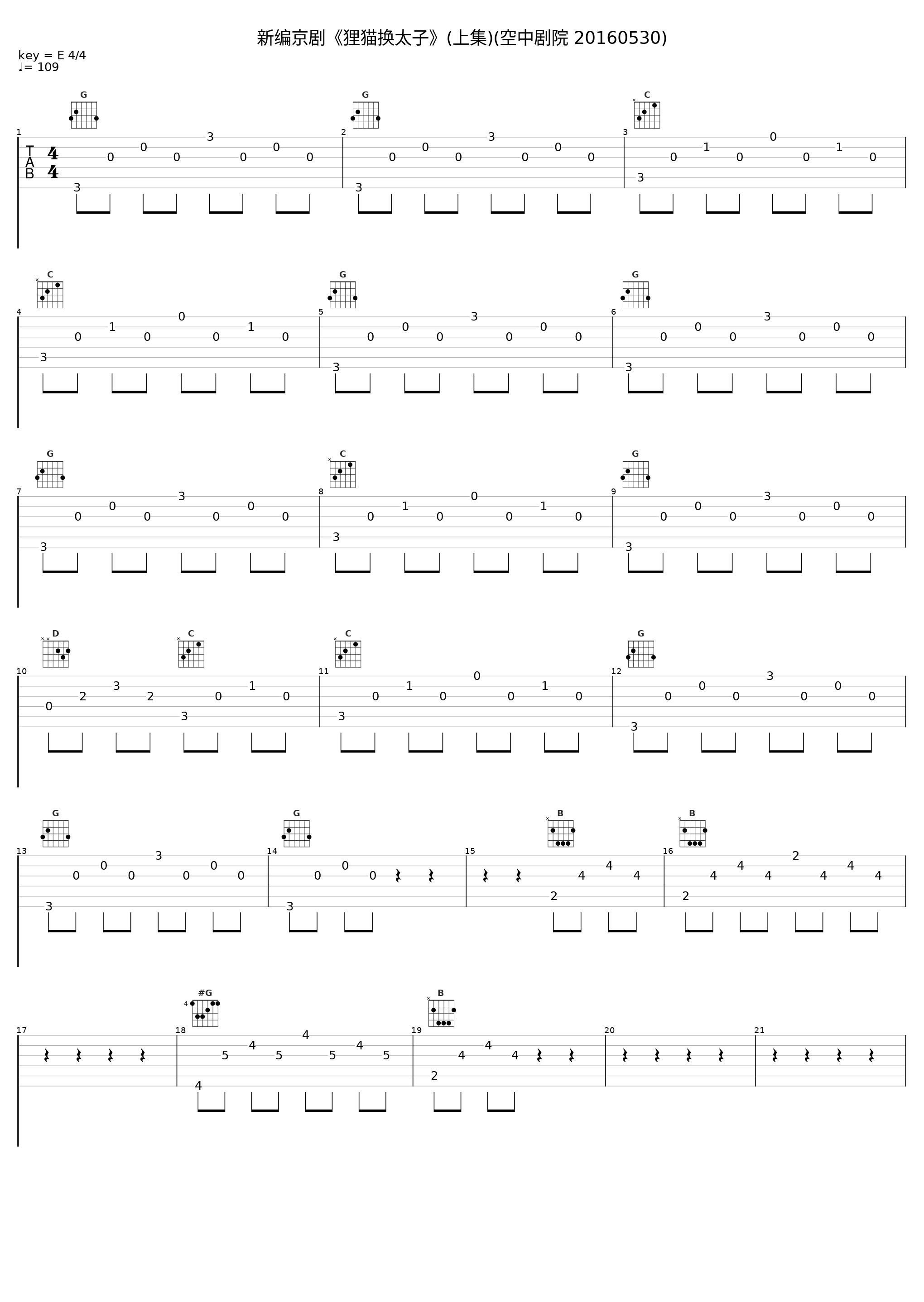 新编京剧《狸猫换太子》(上集)(空中剧院 20160530)_戏曲_1