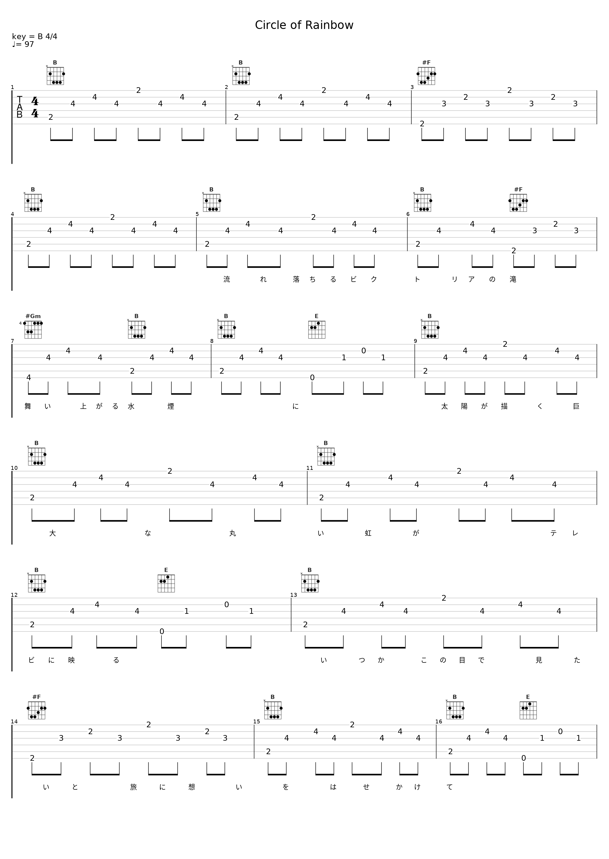 Circle of Rainbow_槇原敬之_1