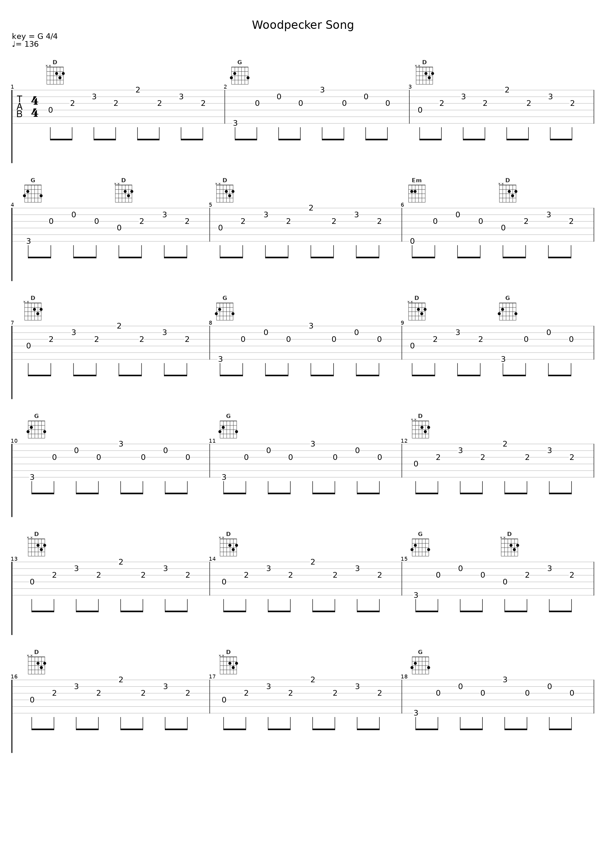 Woodpecker Song_Tony Mottola_1