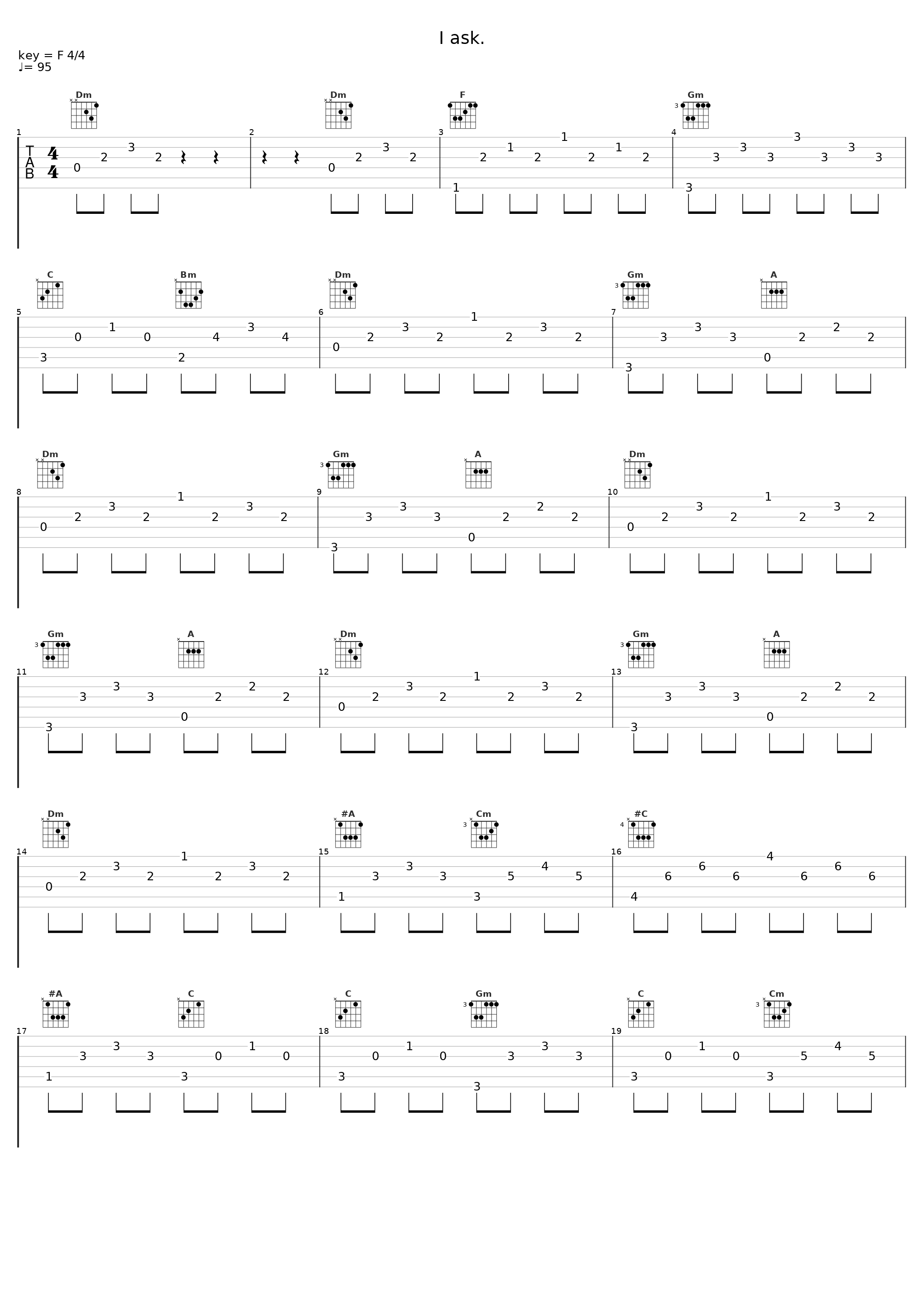 I ask._槇原敬之_1
