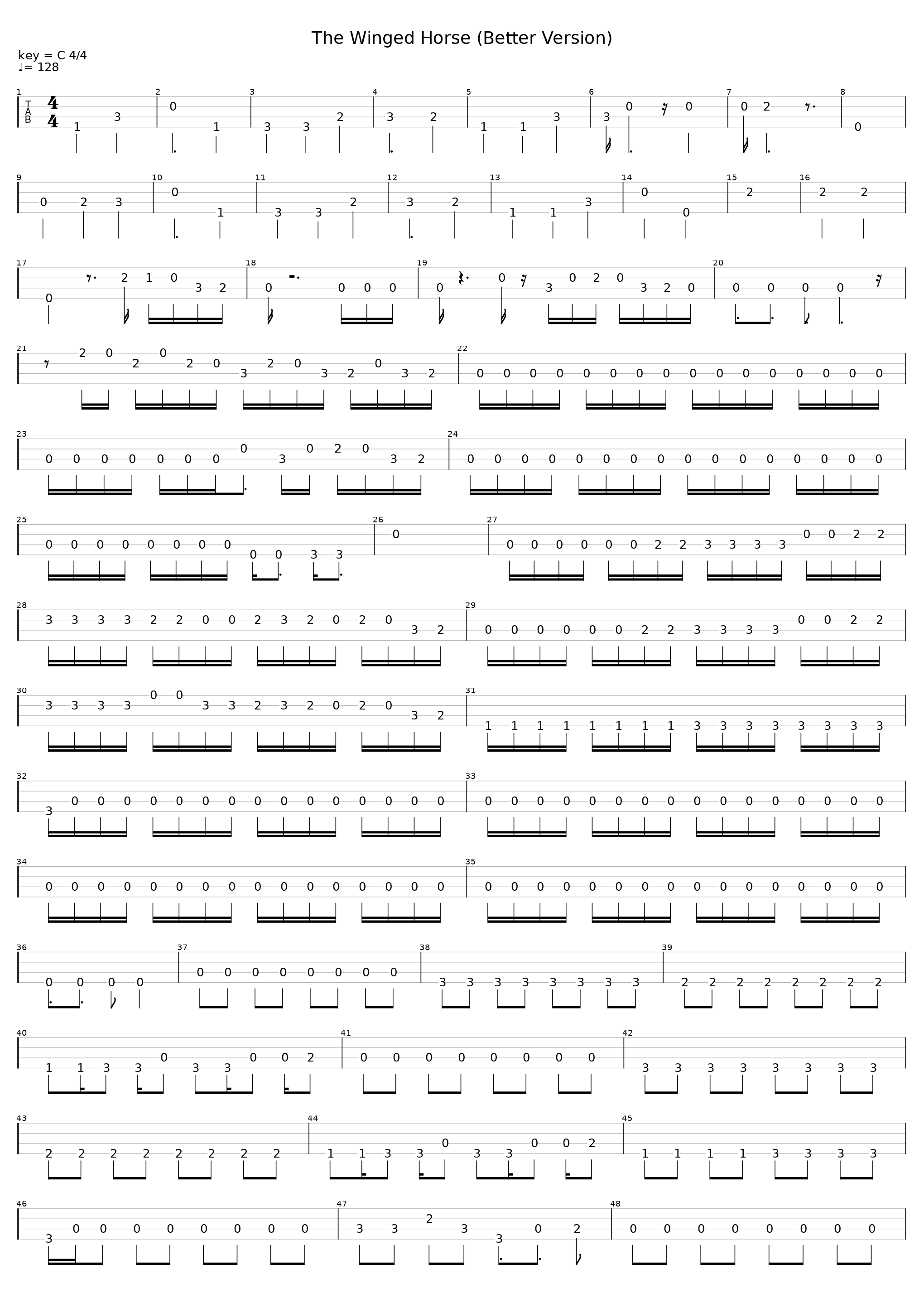 The Winged Horse (Better Version)_Gamma Ray_1