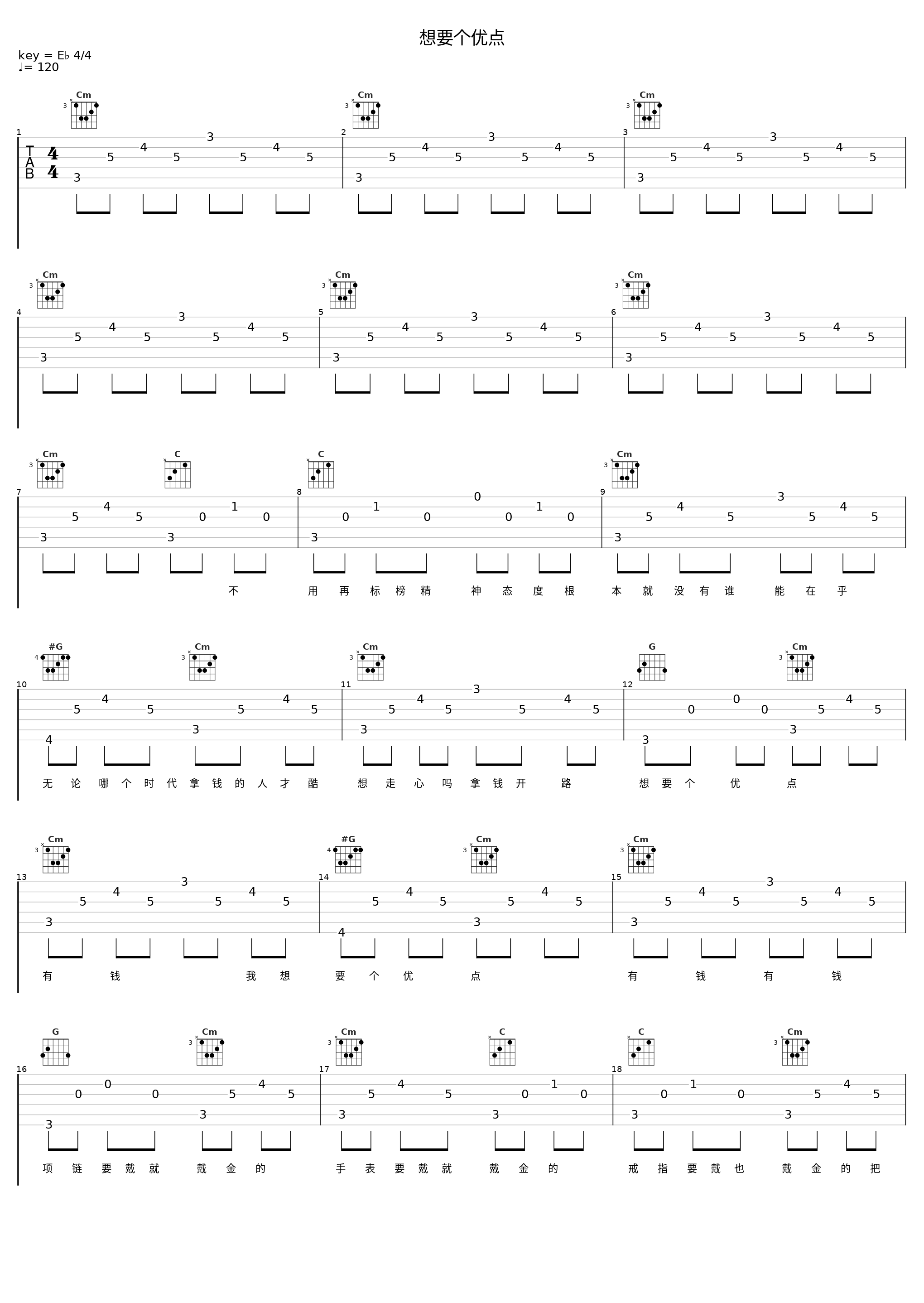 想要个优点_Ty._1