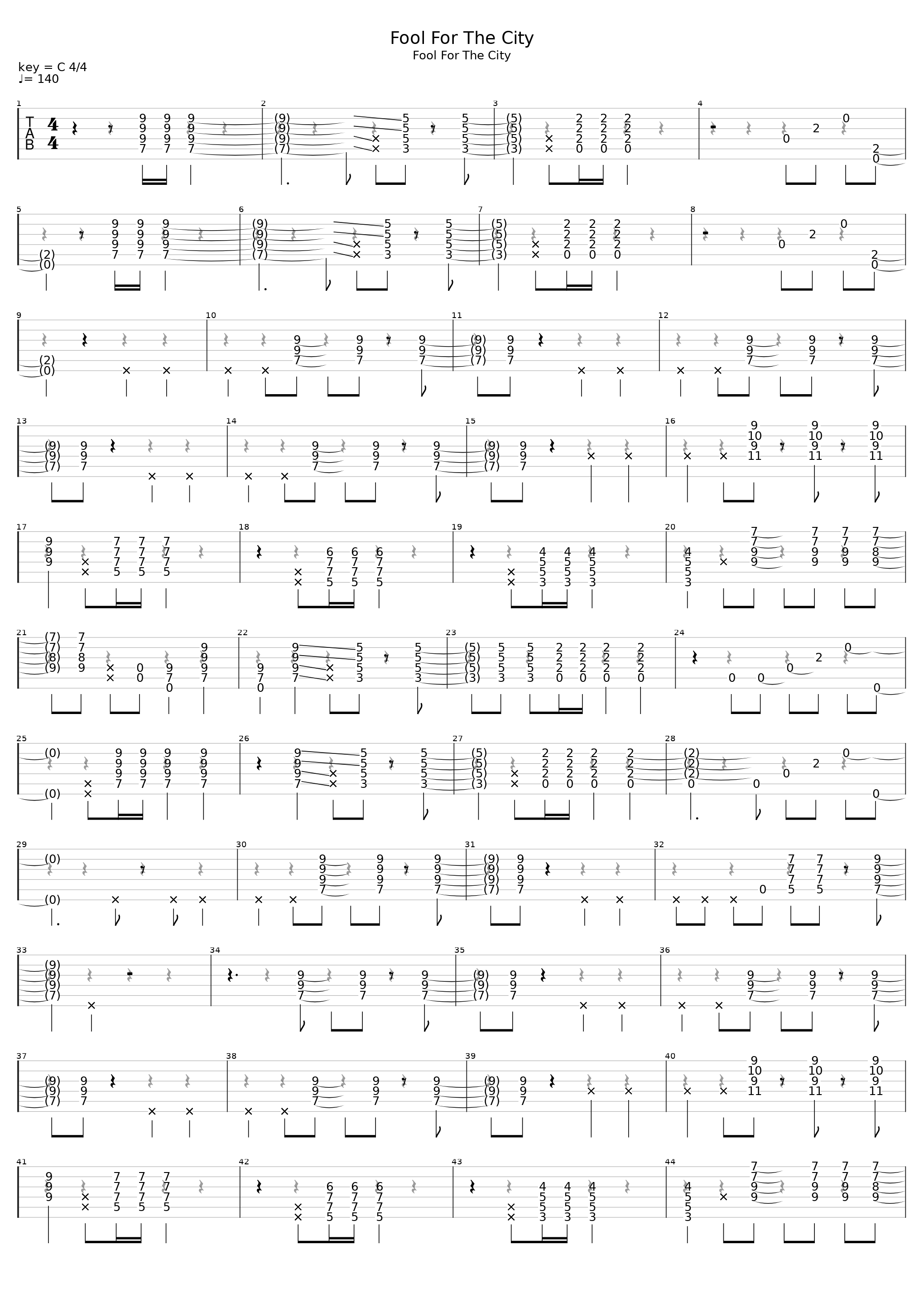 Fool For The City_Foghat_1