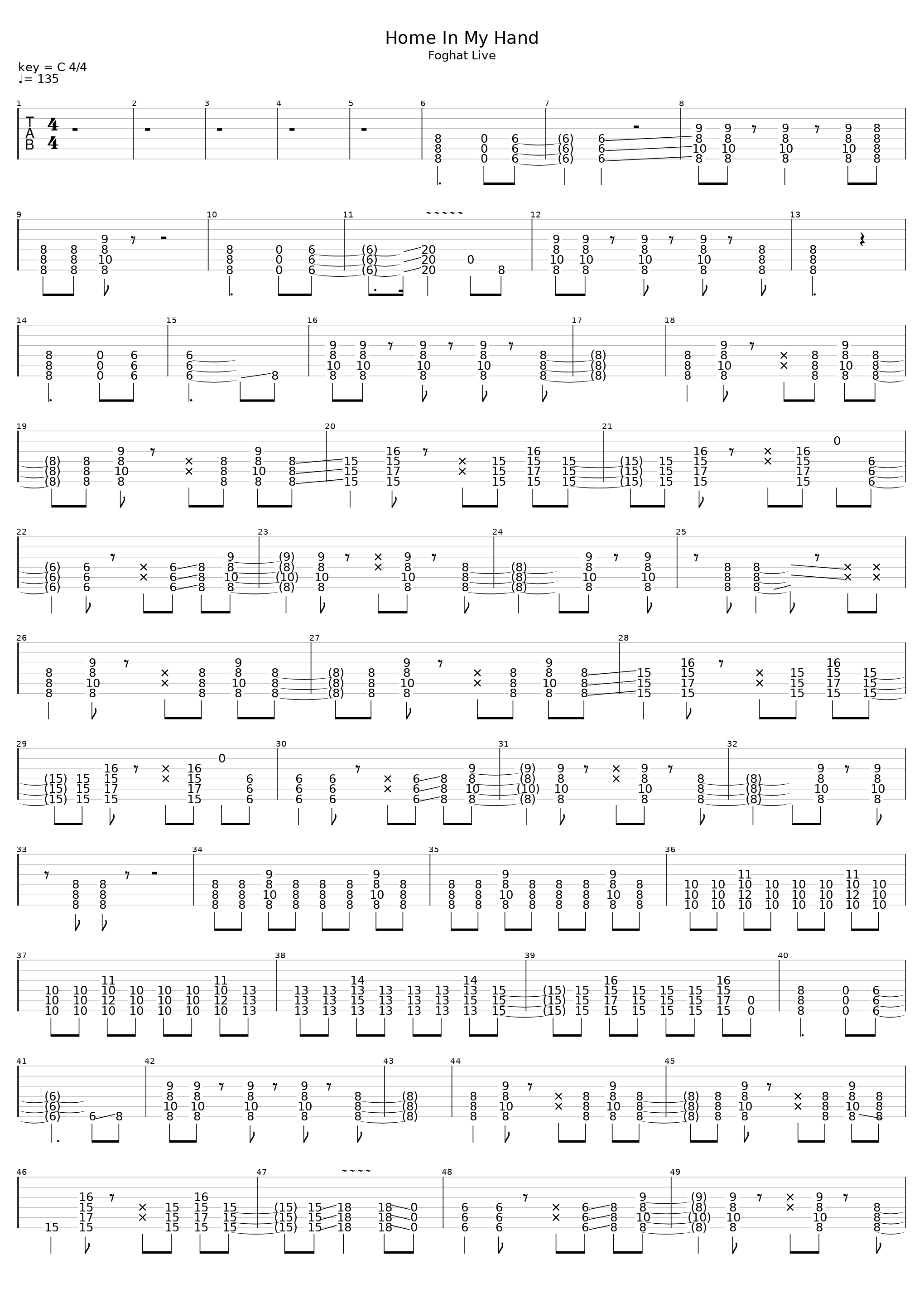 Home In My Hand_Foghat_1