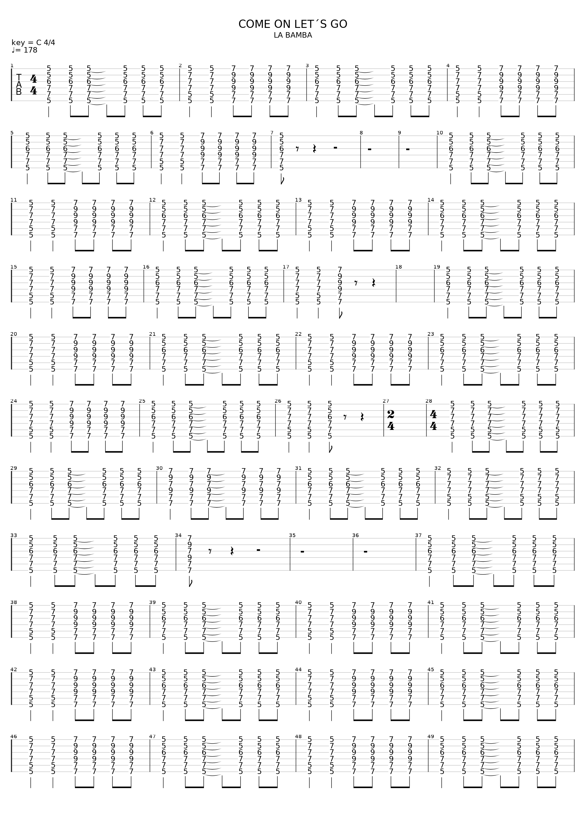 Come On Let's Go_Los Lobos_1