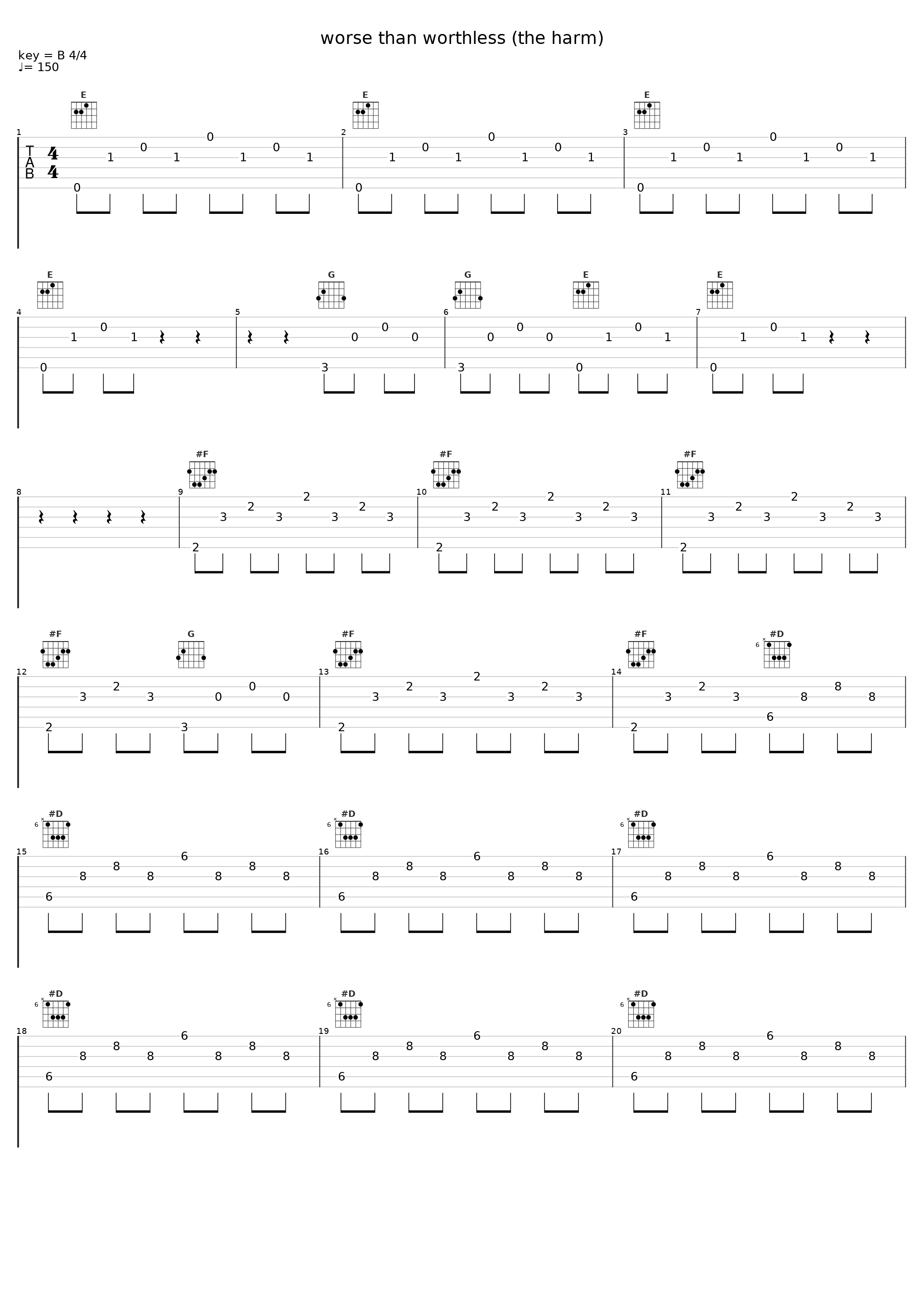 worse than worthless (the harm)_handkerchief code_1