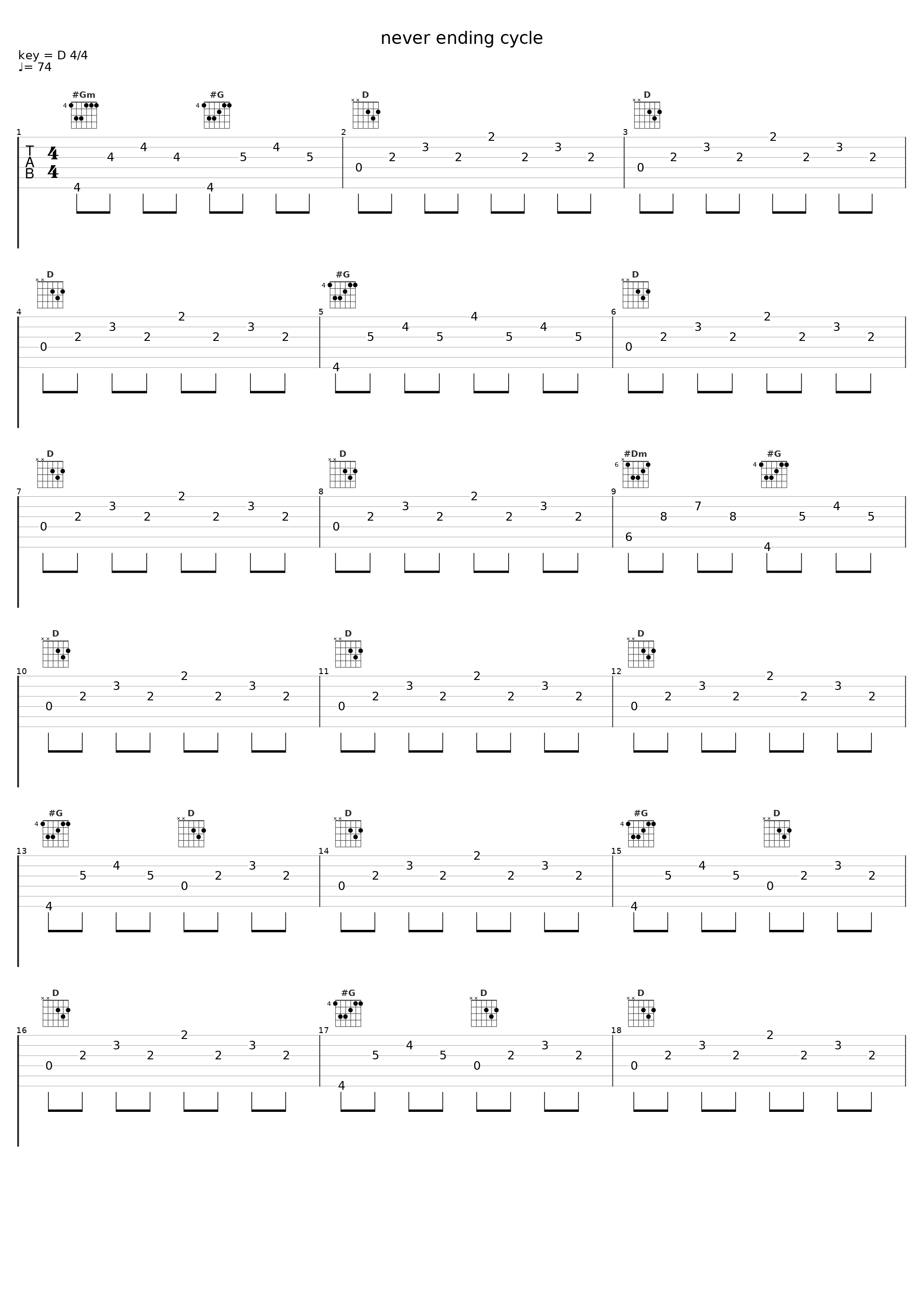 never ending cycle_handkerchief code_1