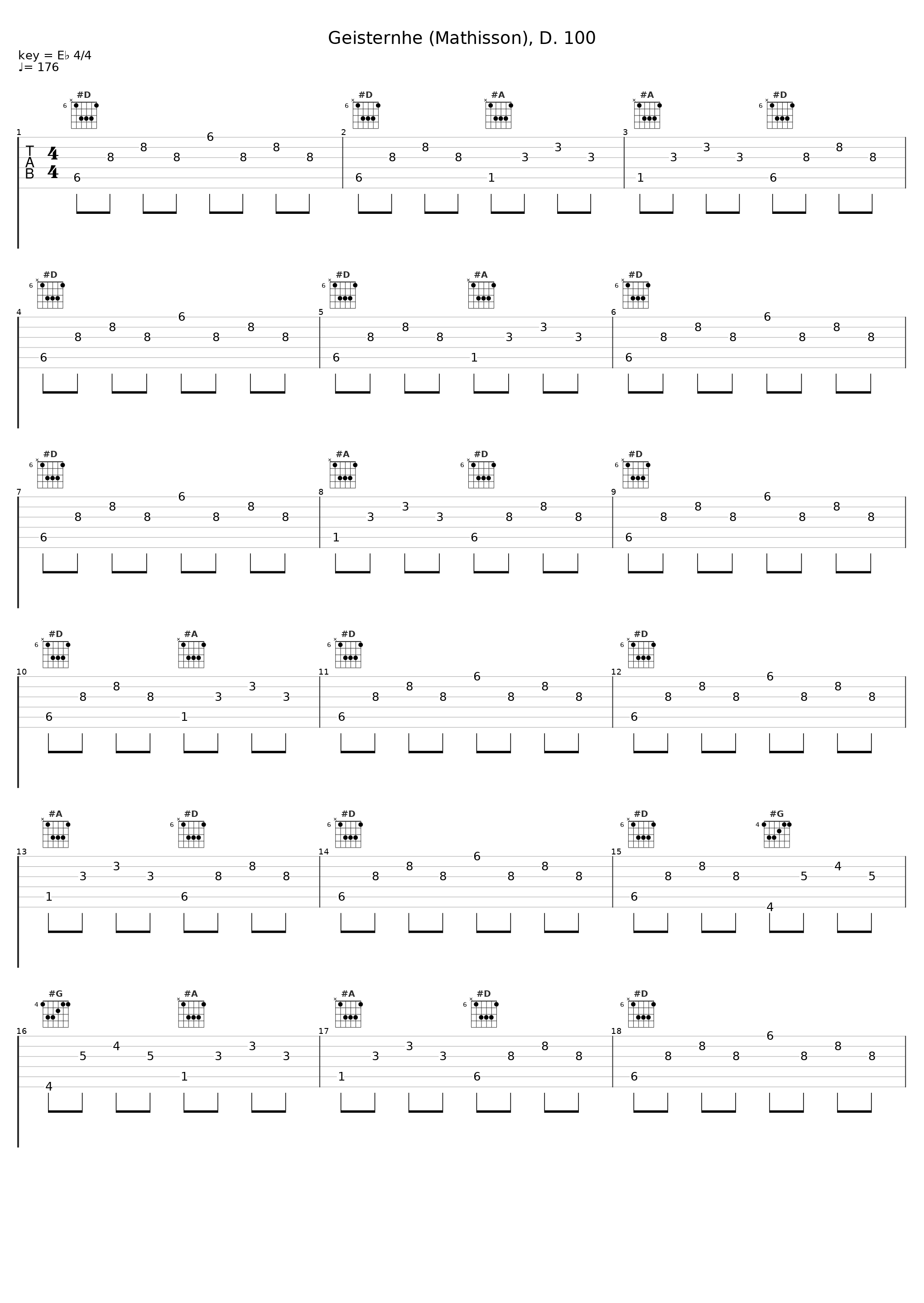 Geisternhe (Mathisson), D. 100_Dietrich Fischer-Dieskau_1