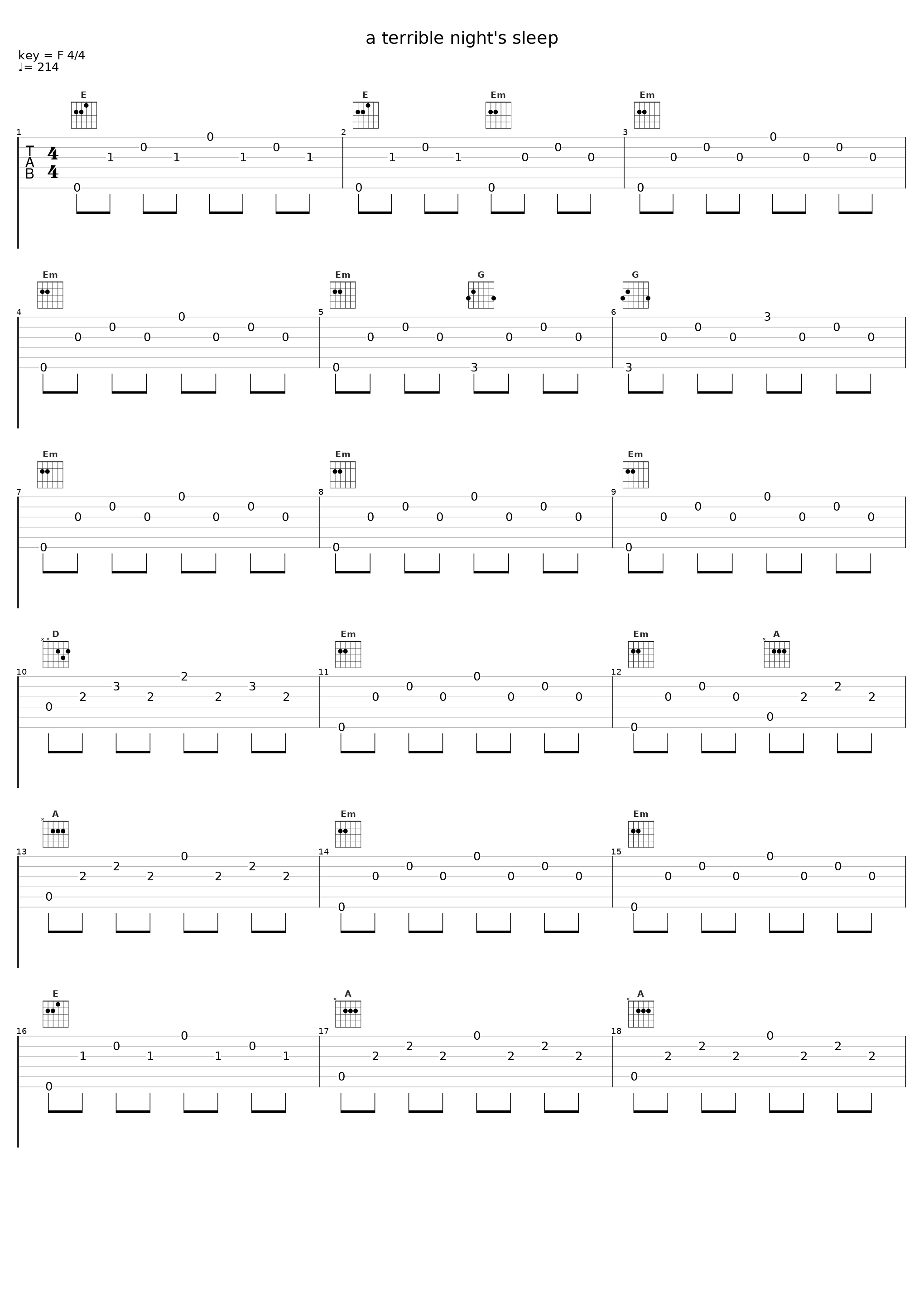 a terrible night's sleep_handkerchief code_1