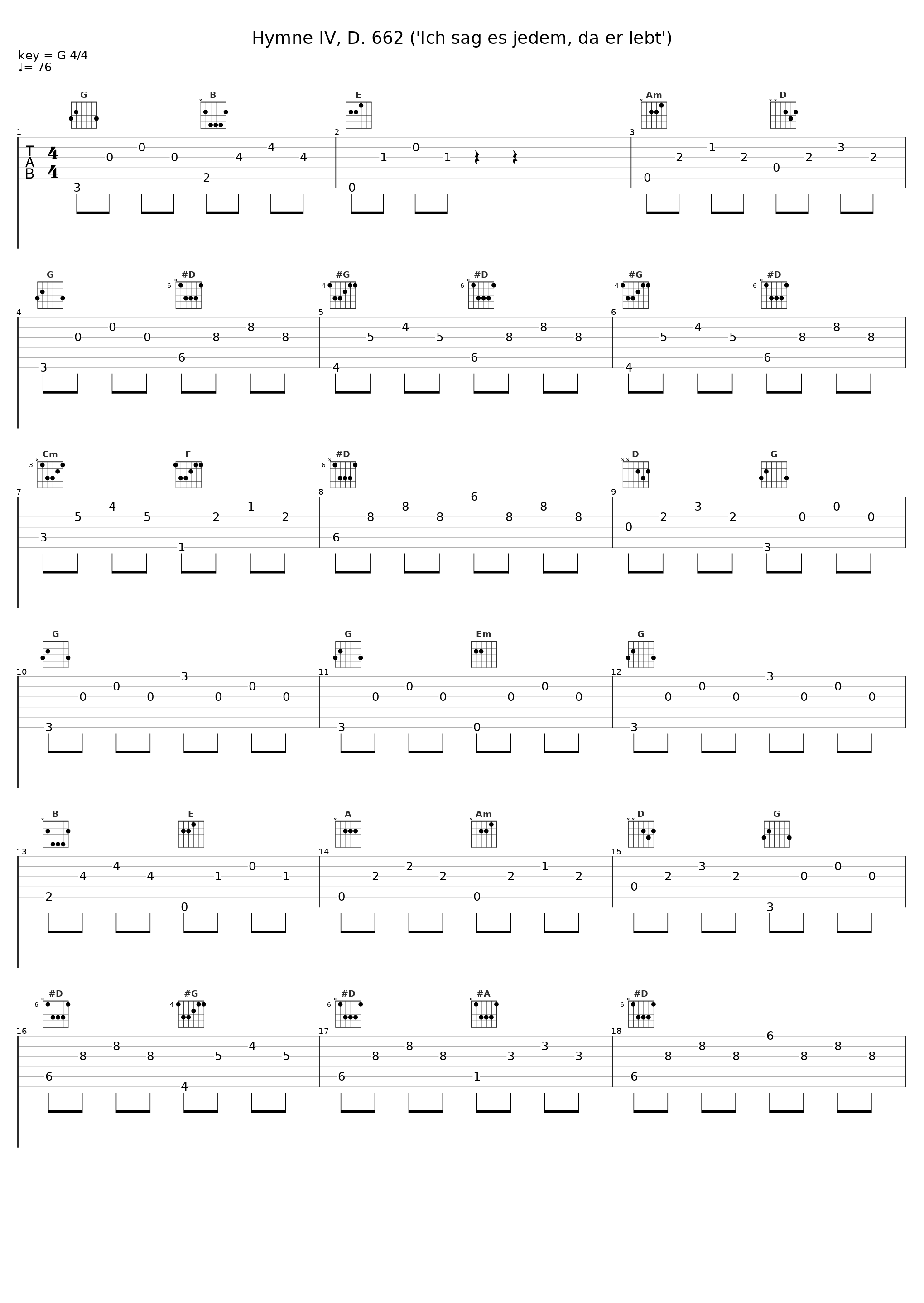 Hymne IV, D. 662 ('Ich sag es jedem, da er lebt')_Dietrich Fischer-Dieskau_1