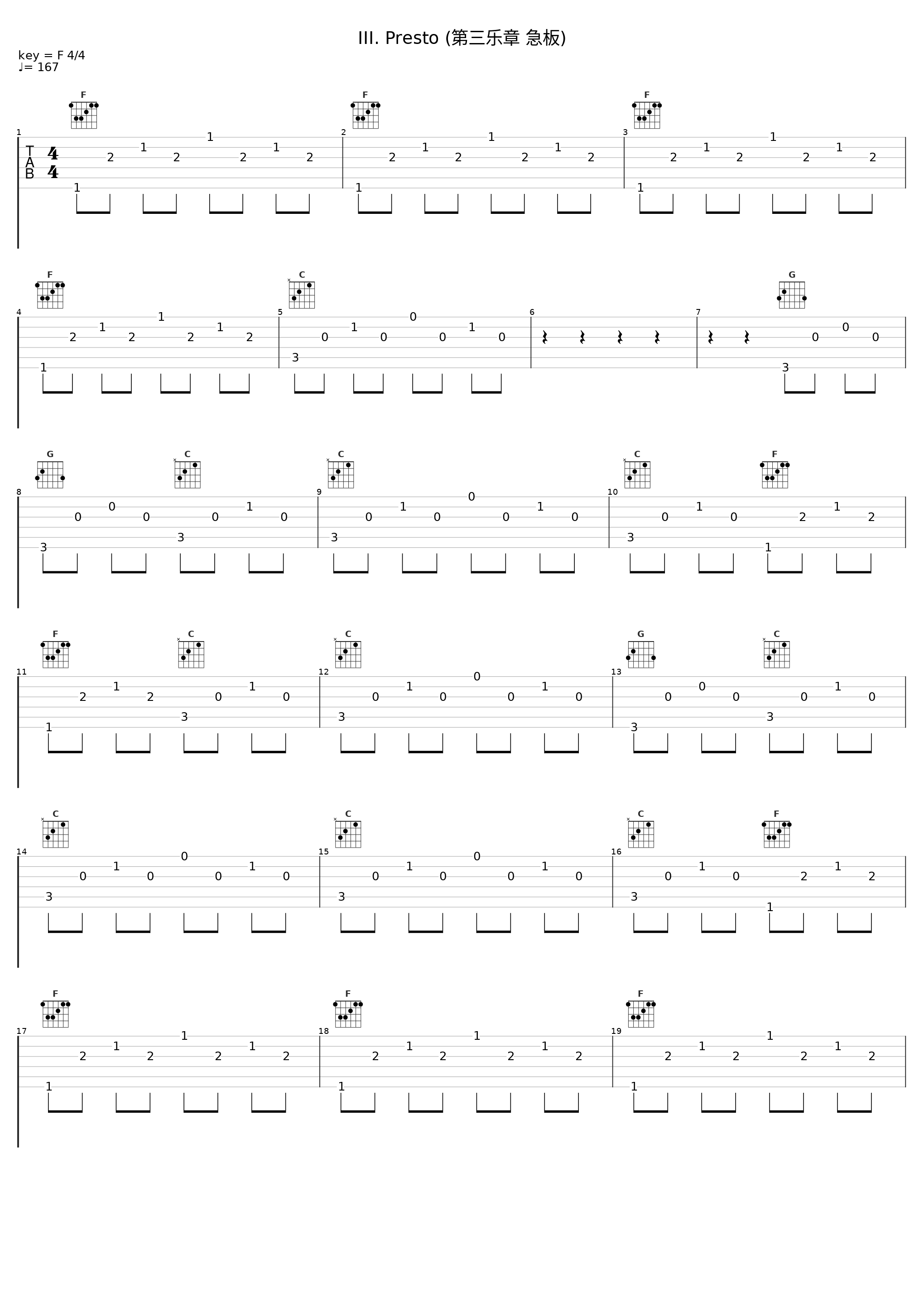 III. Presto (第三乐章 急板)_Wilhelm Backhaus_1
