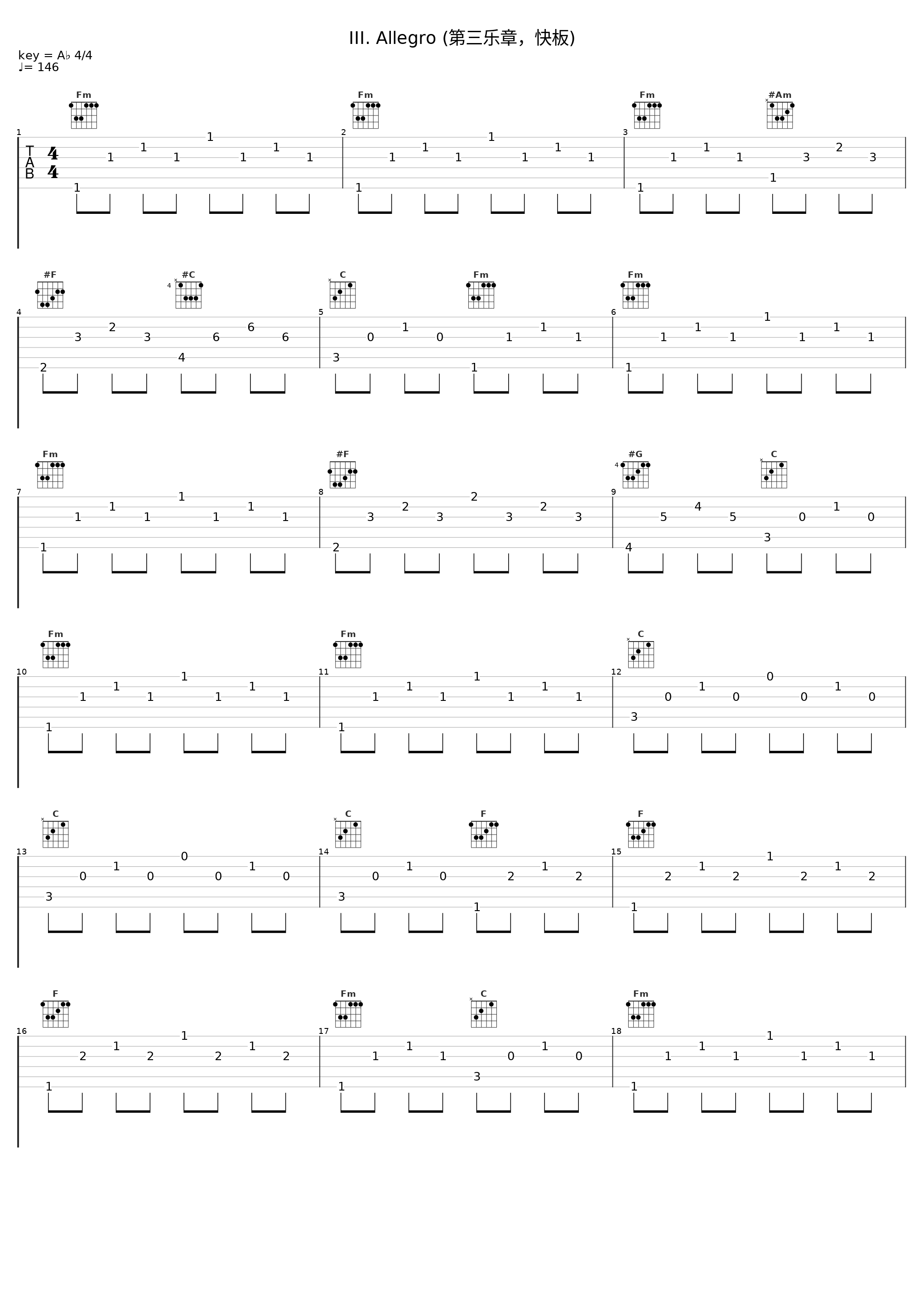 III. Allegro (第三乐章,快板)_Wilhelm Backhaus_1