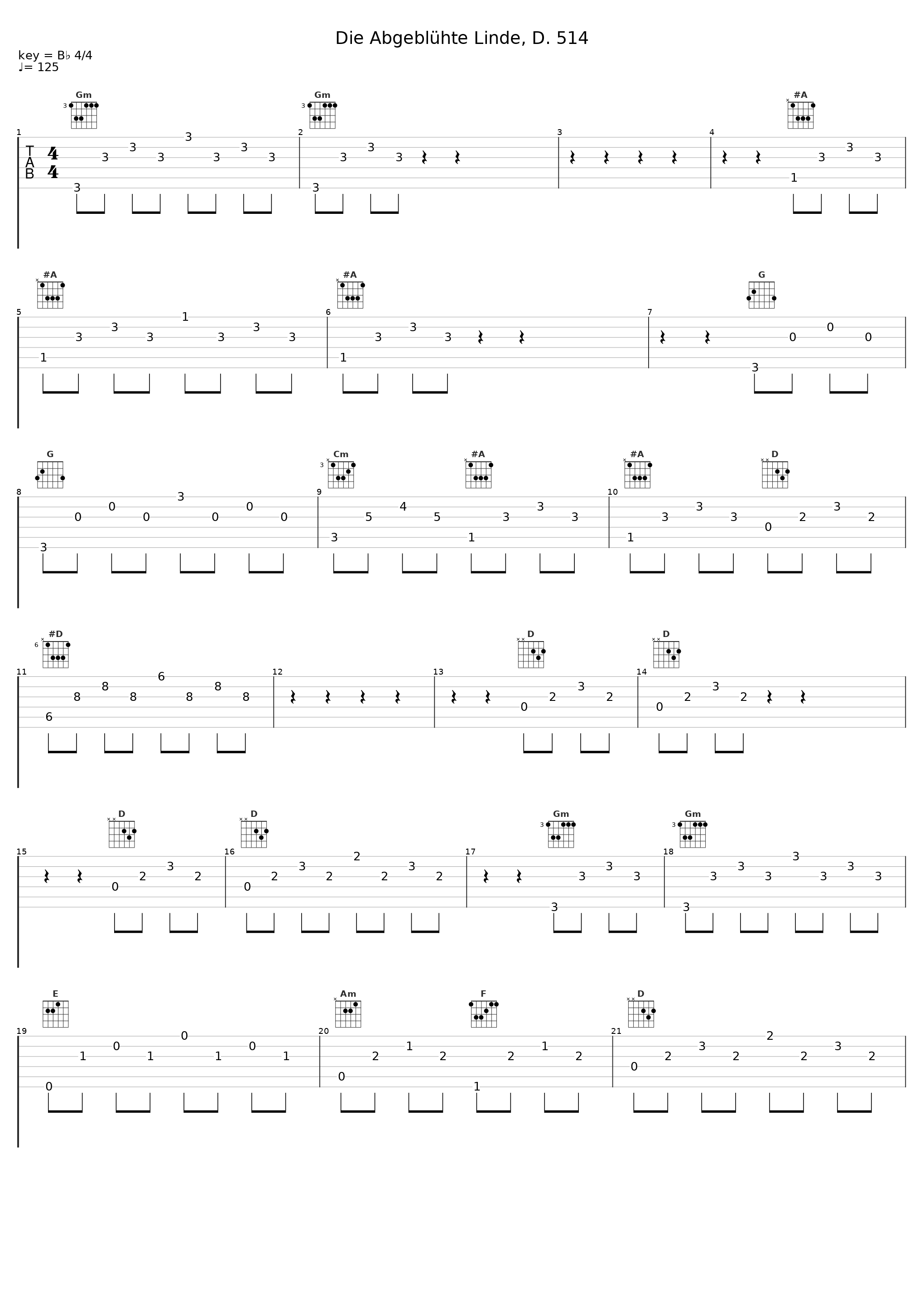 Die Abgeblühte Linde, D. 514_Dietrich Fischer-Dieskau_1