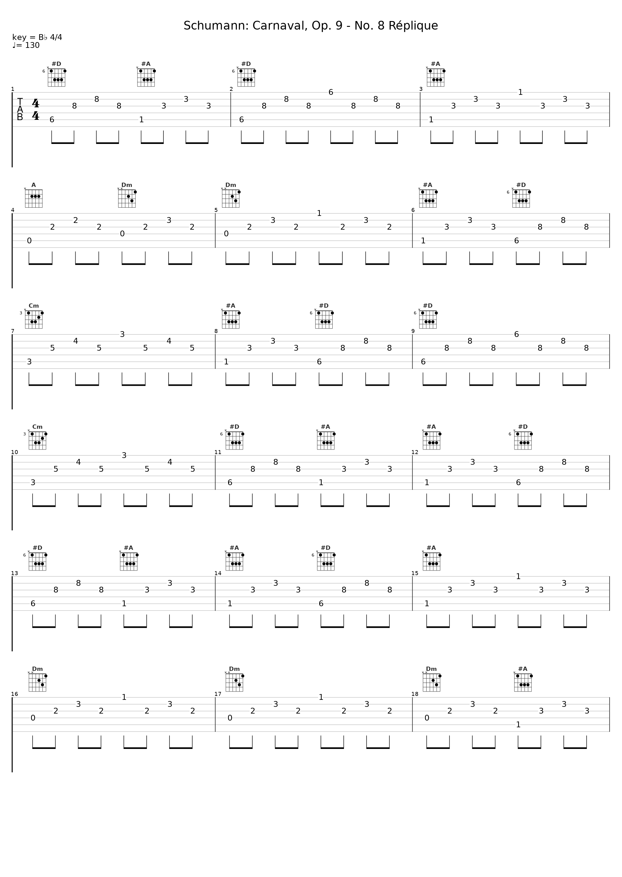 Schumann: Carnaval, Op. 9 - No. 8 Réplique_Wilhelm Kempff_1
