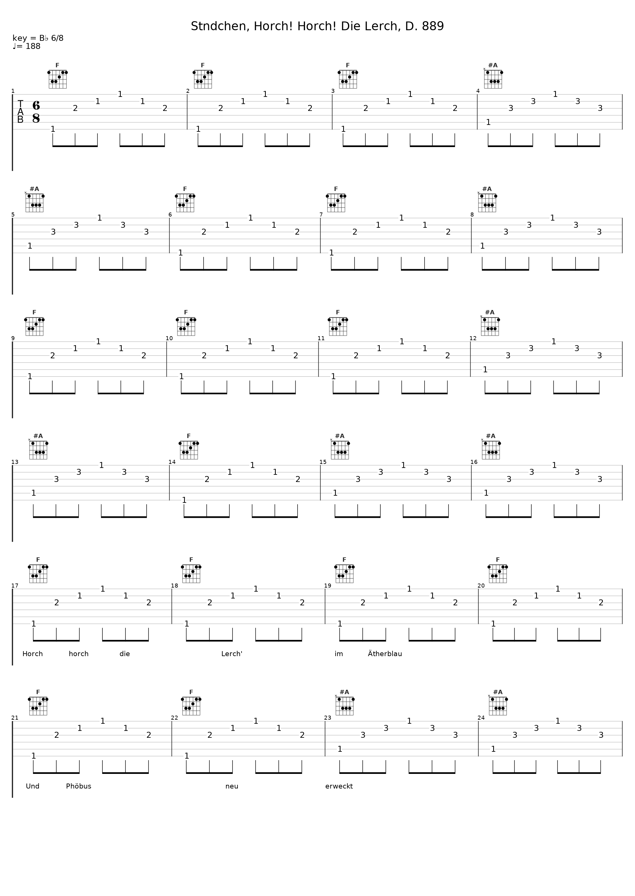 Stndchen, Horch! Horch! Die Lerch, D. 889_Dietrich Fischer-Dieskau_1