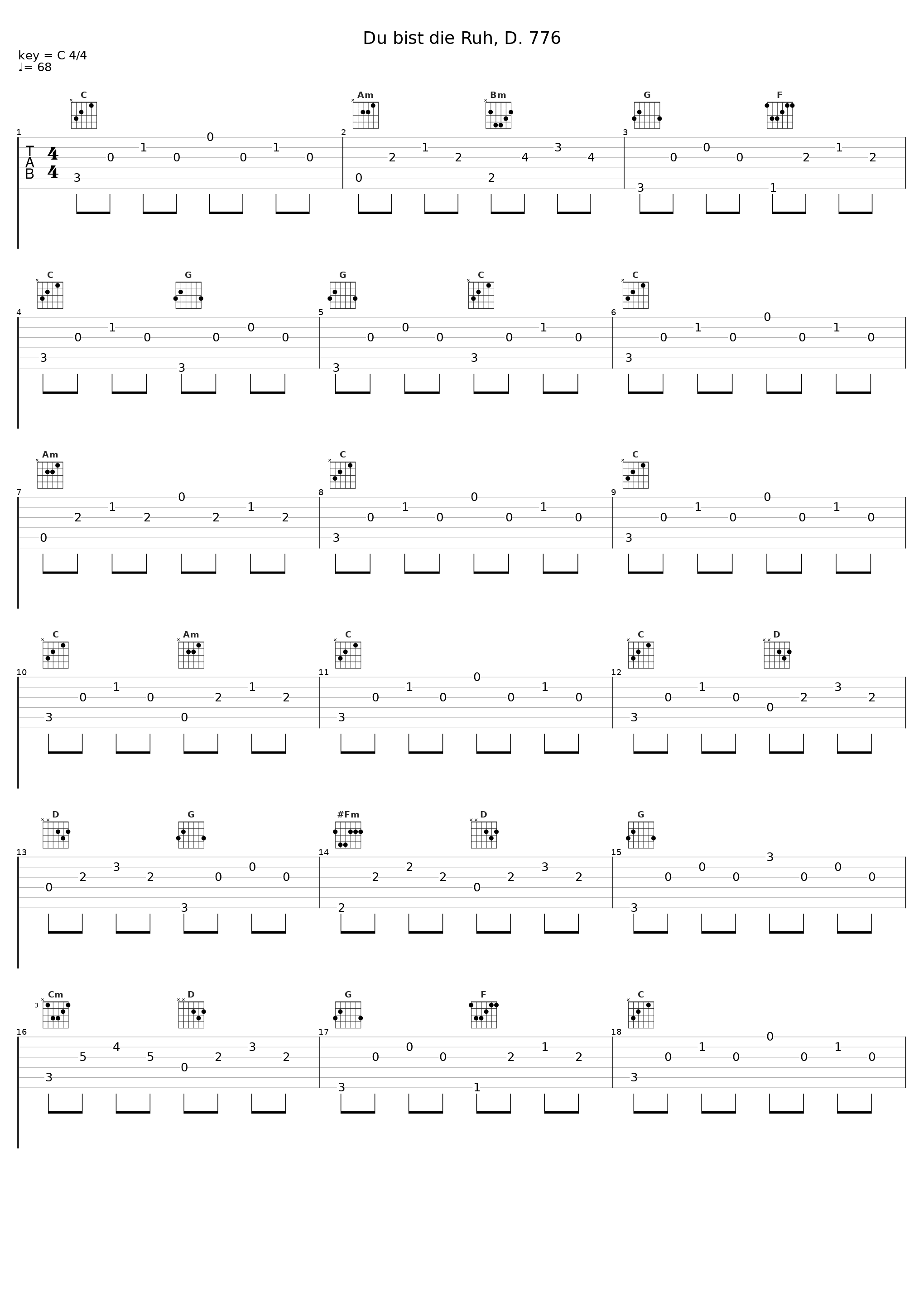 Du bist die Ruh, D. 776_Dietrich Fischer-Dieskau_1