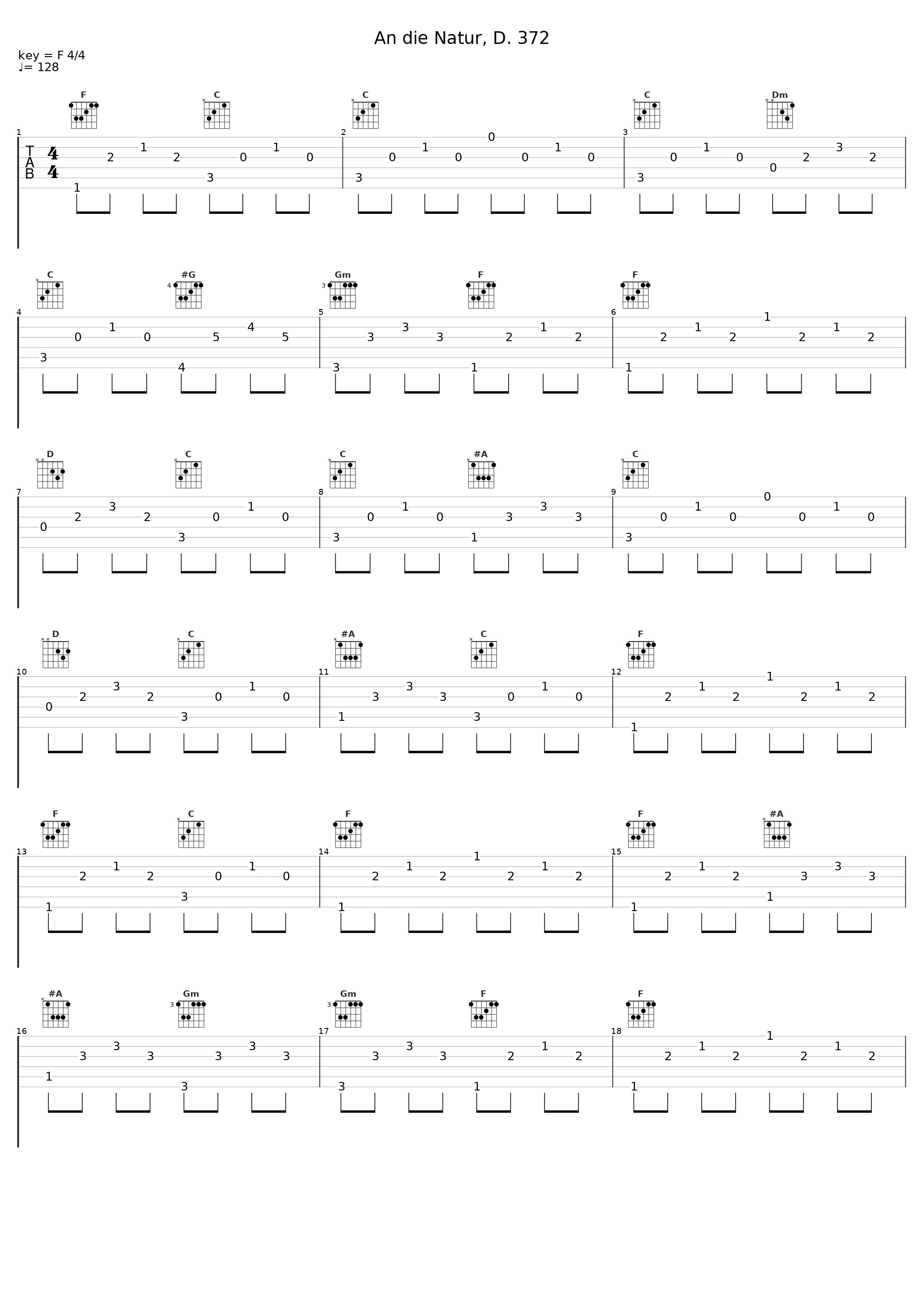 An die Natur, D. 372_Dietrich Fischer-Dieskau_1