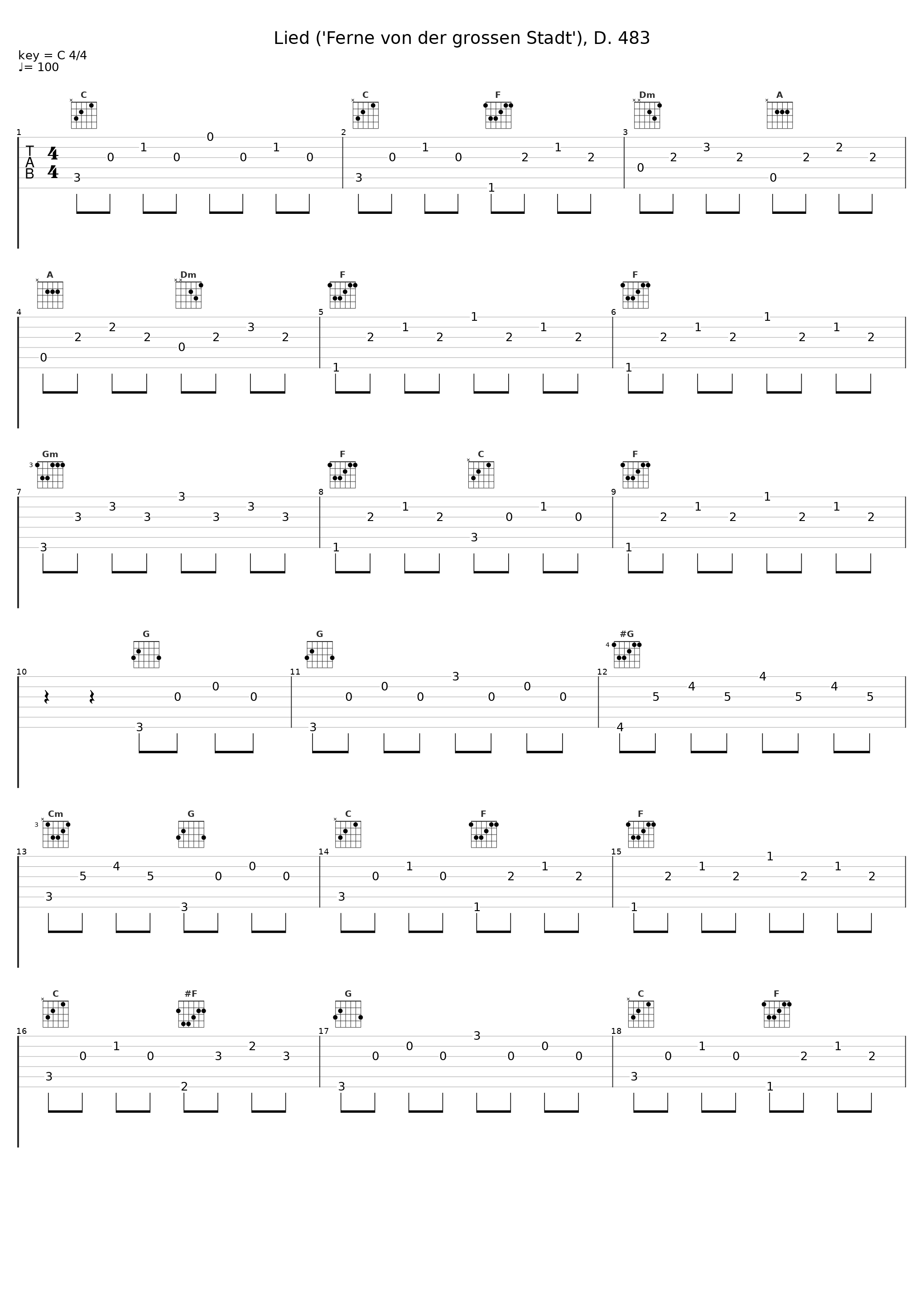 Lied ('Ferne von der grossen Stadt'), D. 483_Dietrich Fischer-Dieskau_1