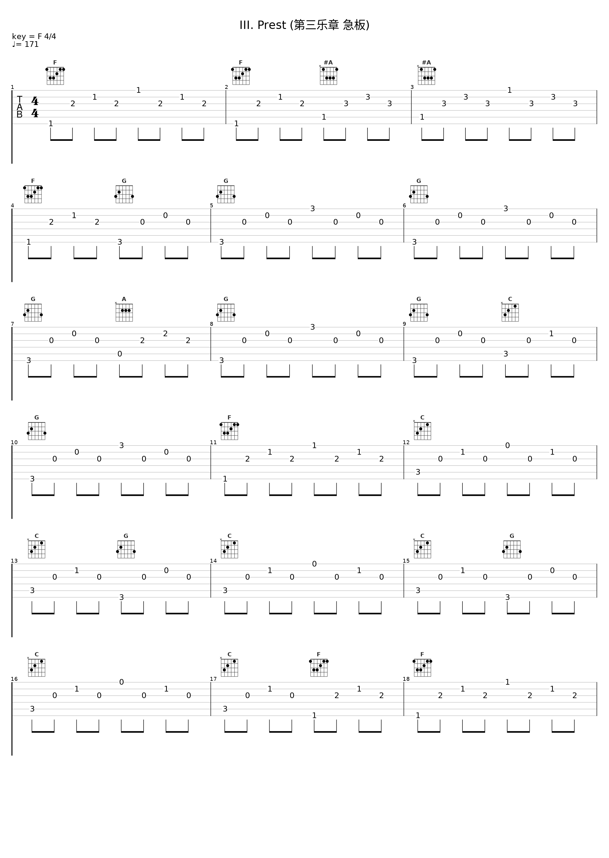 III. Prest (第三乐章 急板)_Wilhelm Backhaus_1
