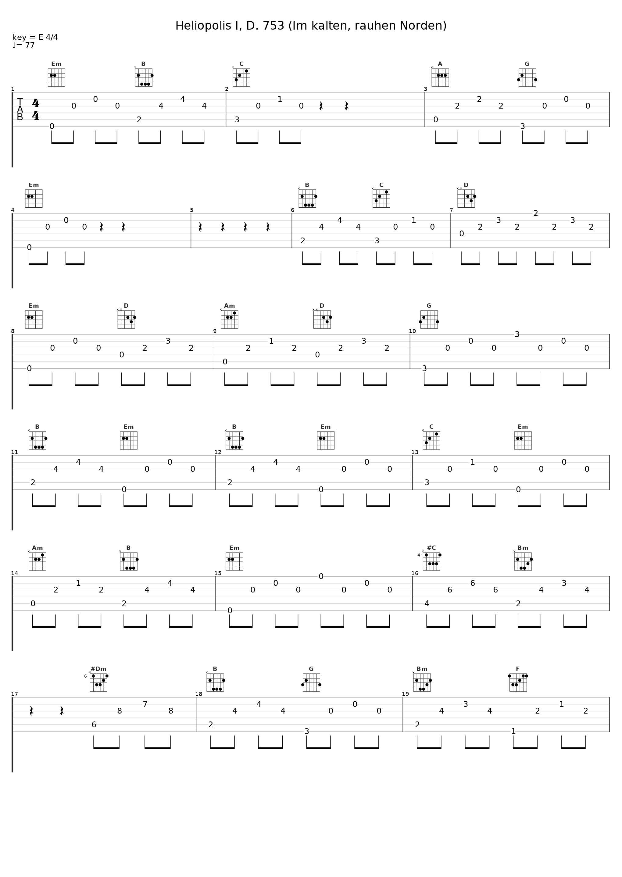 Heliopolis I, D. 753 (Im kalten, rauhen Norden)_Dietrich Fischer-Dieskau_1