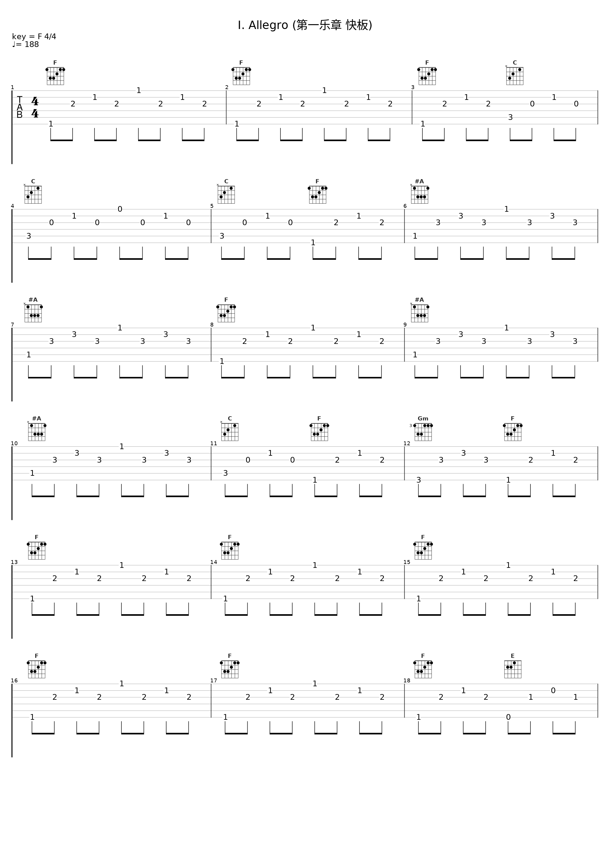 I. Allegro (第一乐章 快板)_Wilhelm Backhaus_1