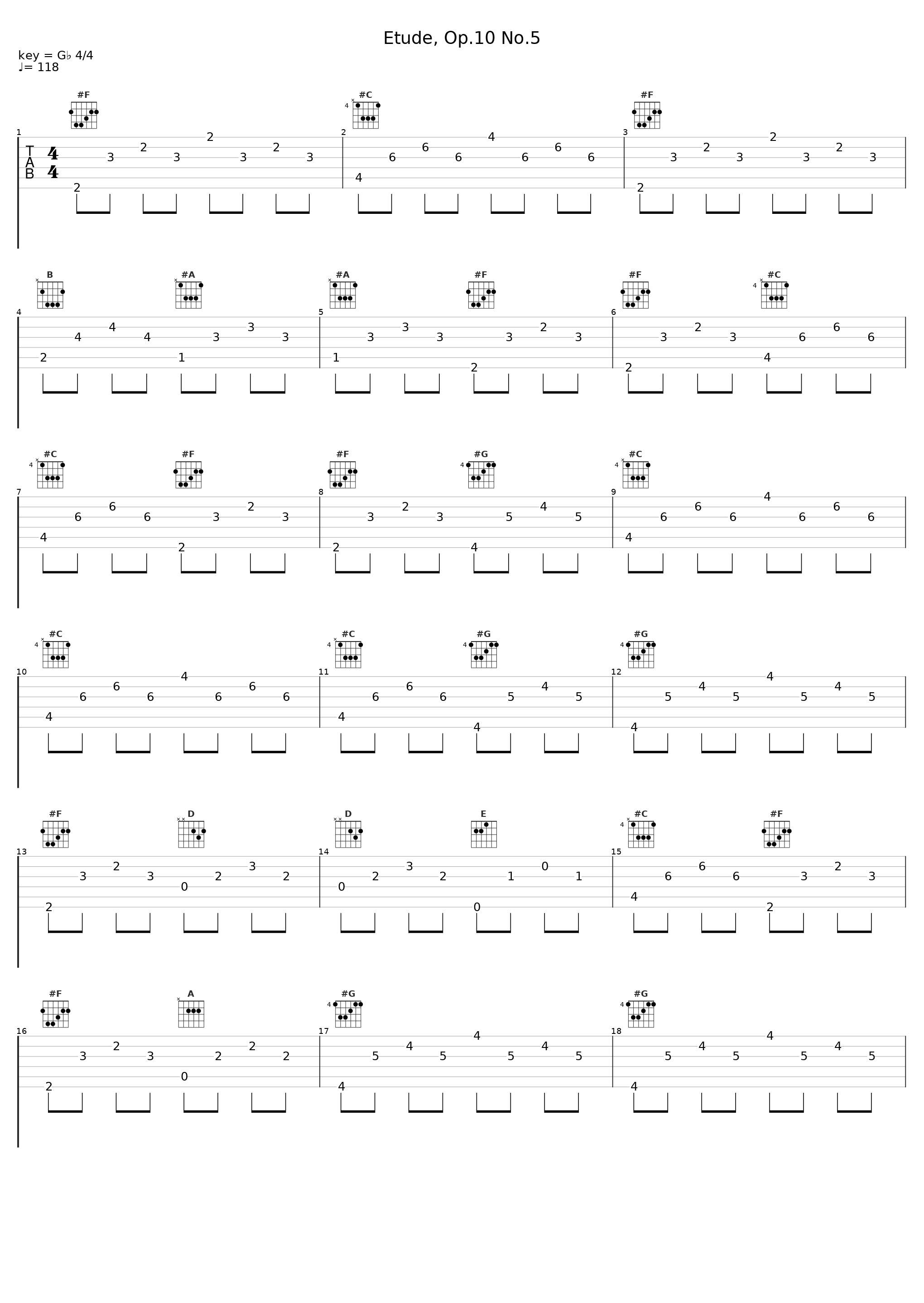 Etude, Op.10 No.5_Wilhelm Backhaus_1