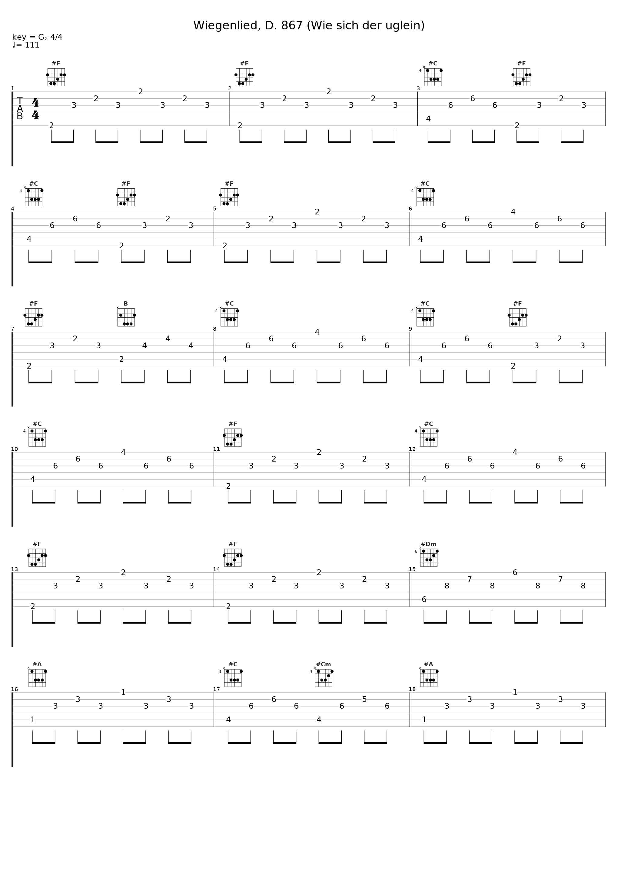 Wiegenlied, D. 867 (Wie sich der uglein)_Dietrich Fischer-Dieskau_1
