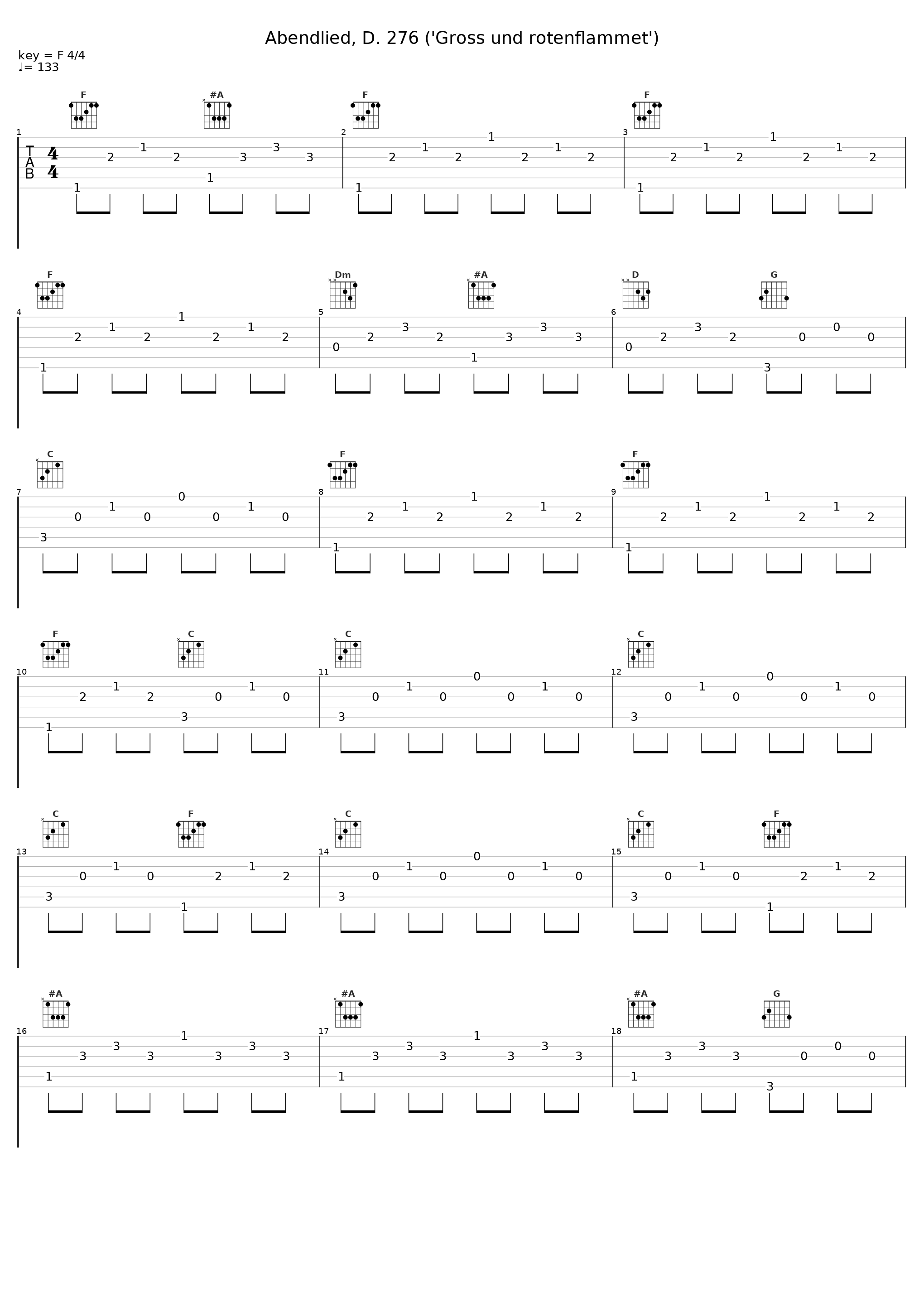 Abendlied, D. 276 ('Gross und rotenflammet')_Dietrich Fischer-Dieskau_1