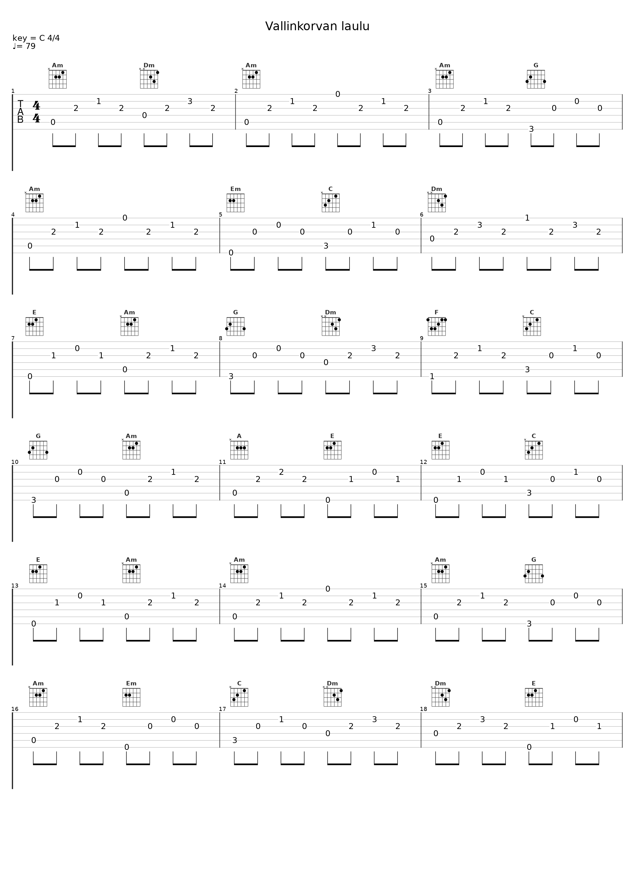 Vallinkorvan laulu_Mauno Kuusisto_1