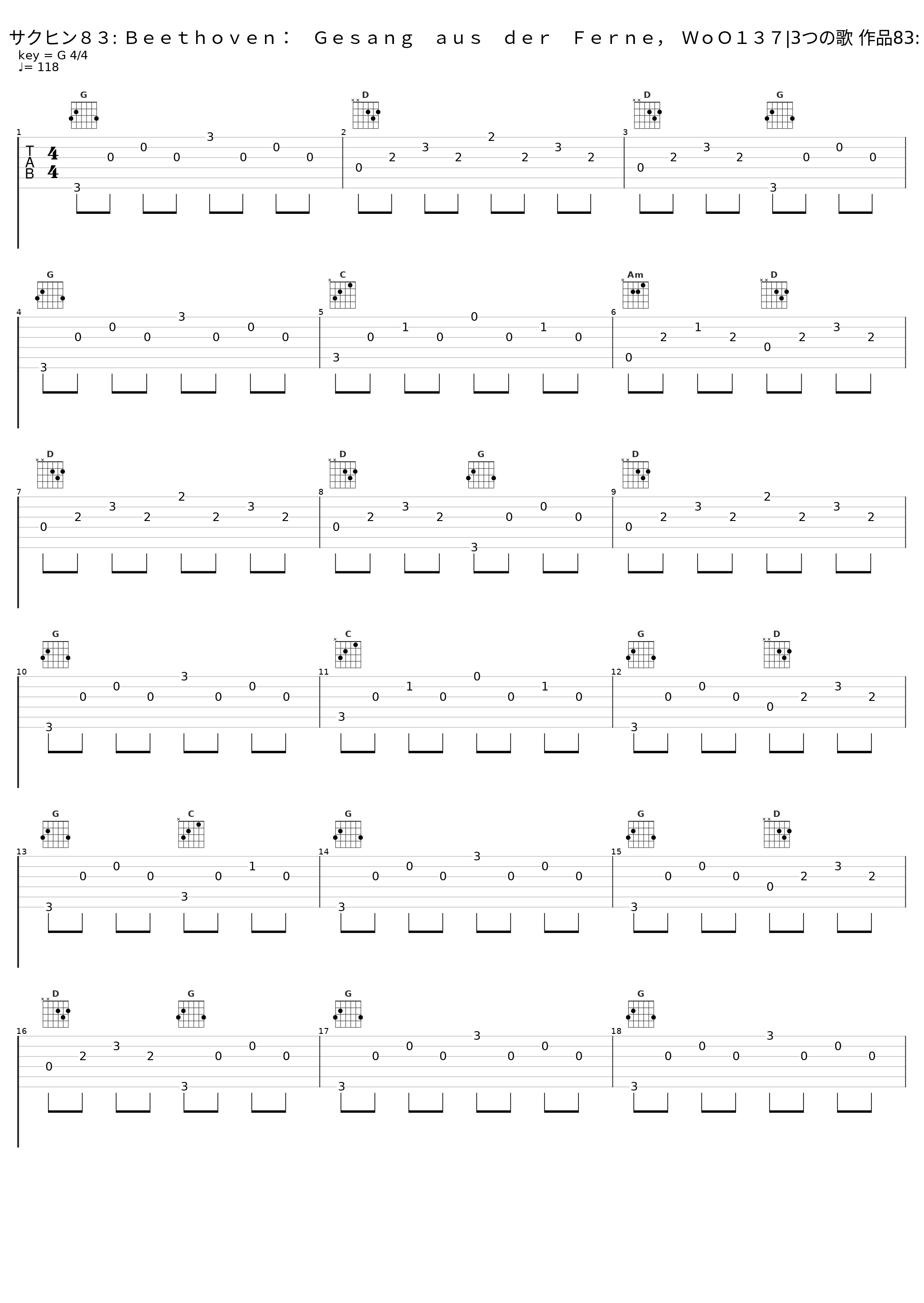 Gesang aus der Ferne, WoO 137 (3ツノウタ サクヒン83: Beethoven: Gesang aus der Ferne, WoO137|3つの歌 作品83: Beethoven: Gesang aus der Ferne, WoO137)_Dietrich Fischer-Dieskau,Jörg Demus_1