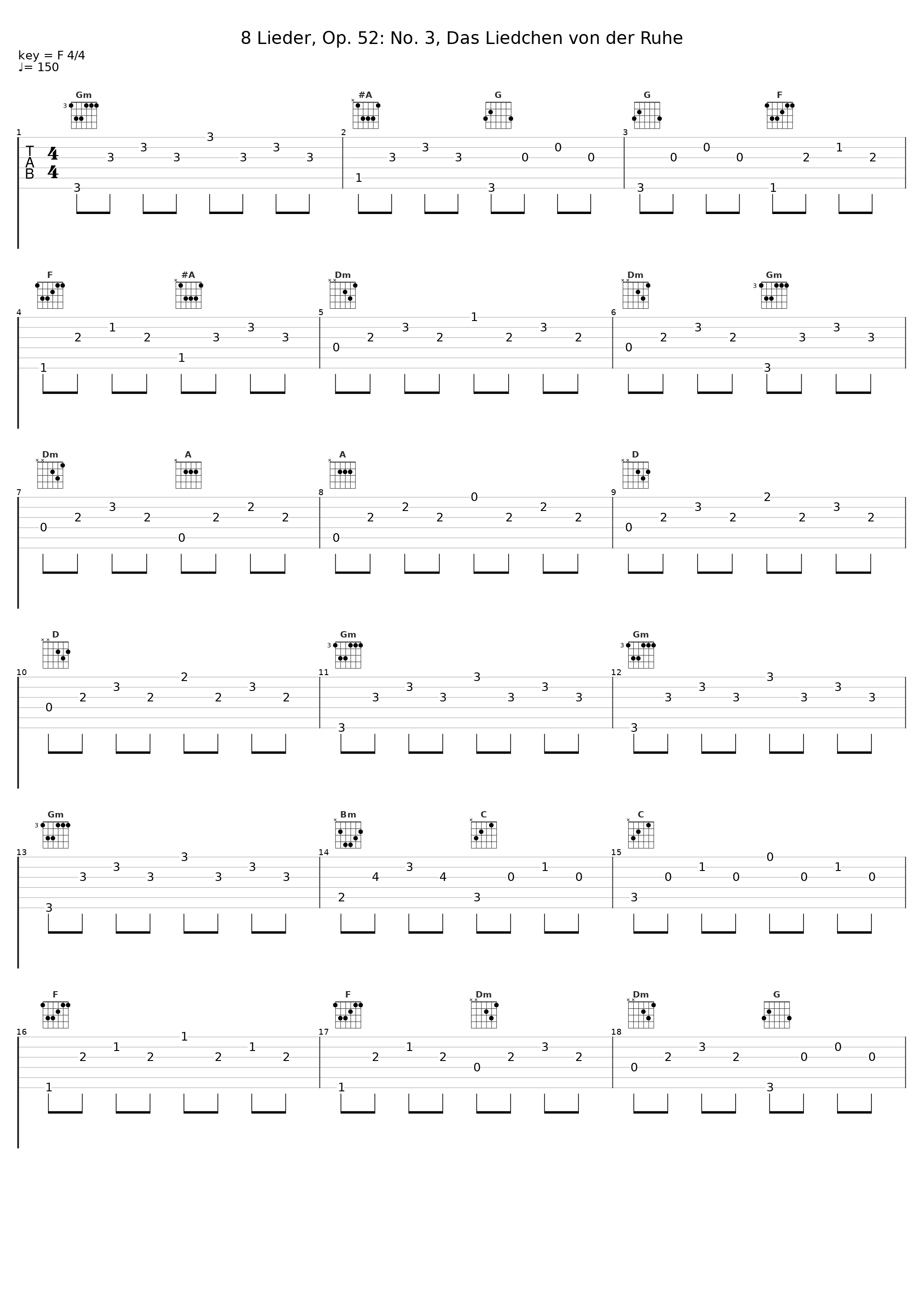 8 Lieder, Op. 52: No. 3, Das Liedchen von der Ruhe_Dietrich Fischer-Dieskau,Hertha Klust_1