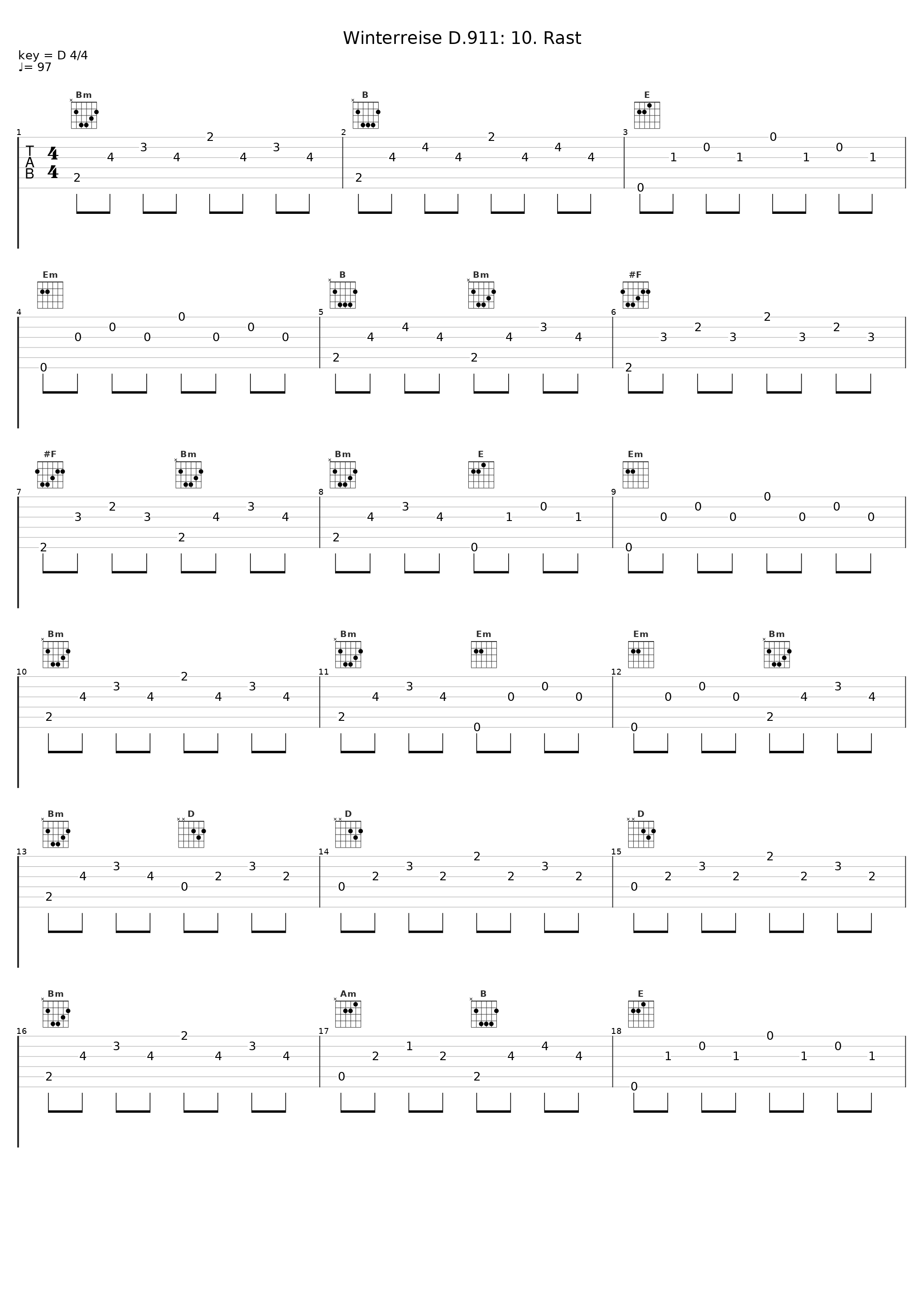 Winterreise D.911: 10. Rast_Dietrich Fischer-Dieskau_1