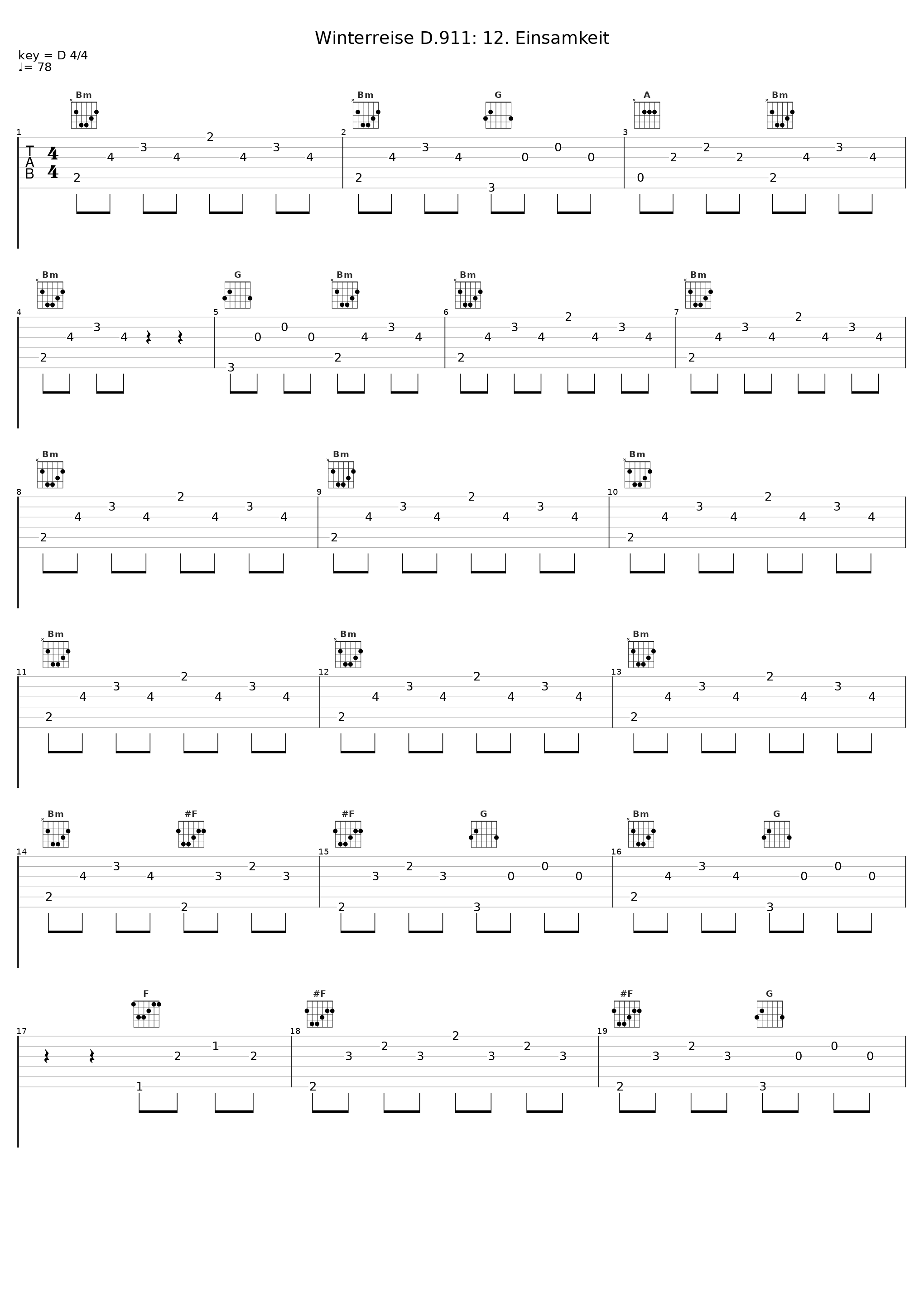 Winterreise D.911: 12. Einsamkeit_Dietrich Fischer-Dieskau_1