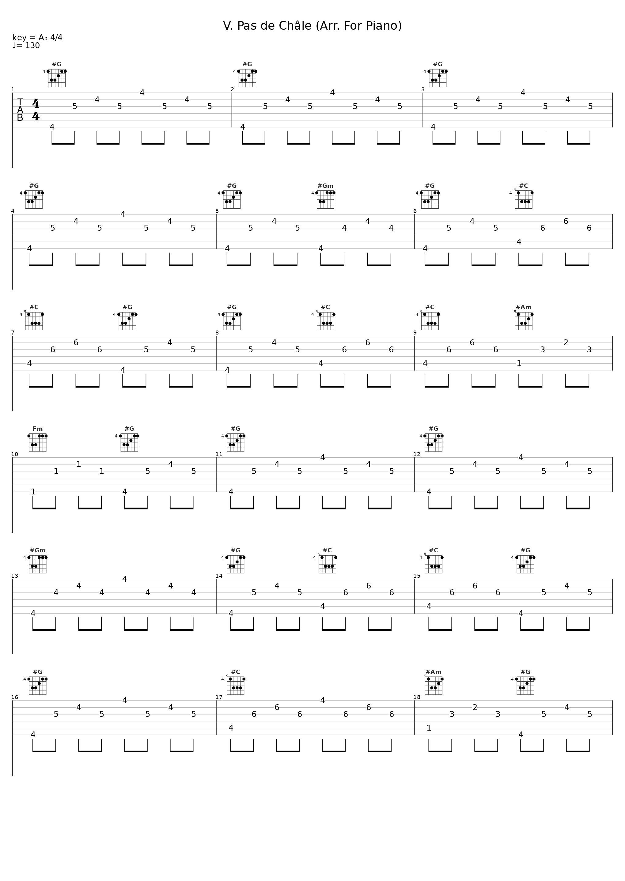 V. Pas de Châle (Arr. For Piano)_Wilhem Latchoumia_1
