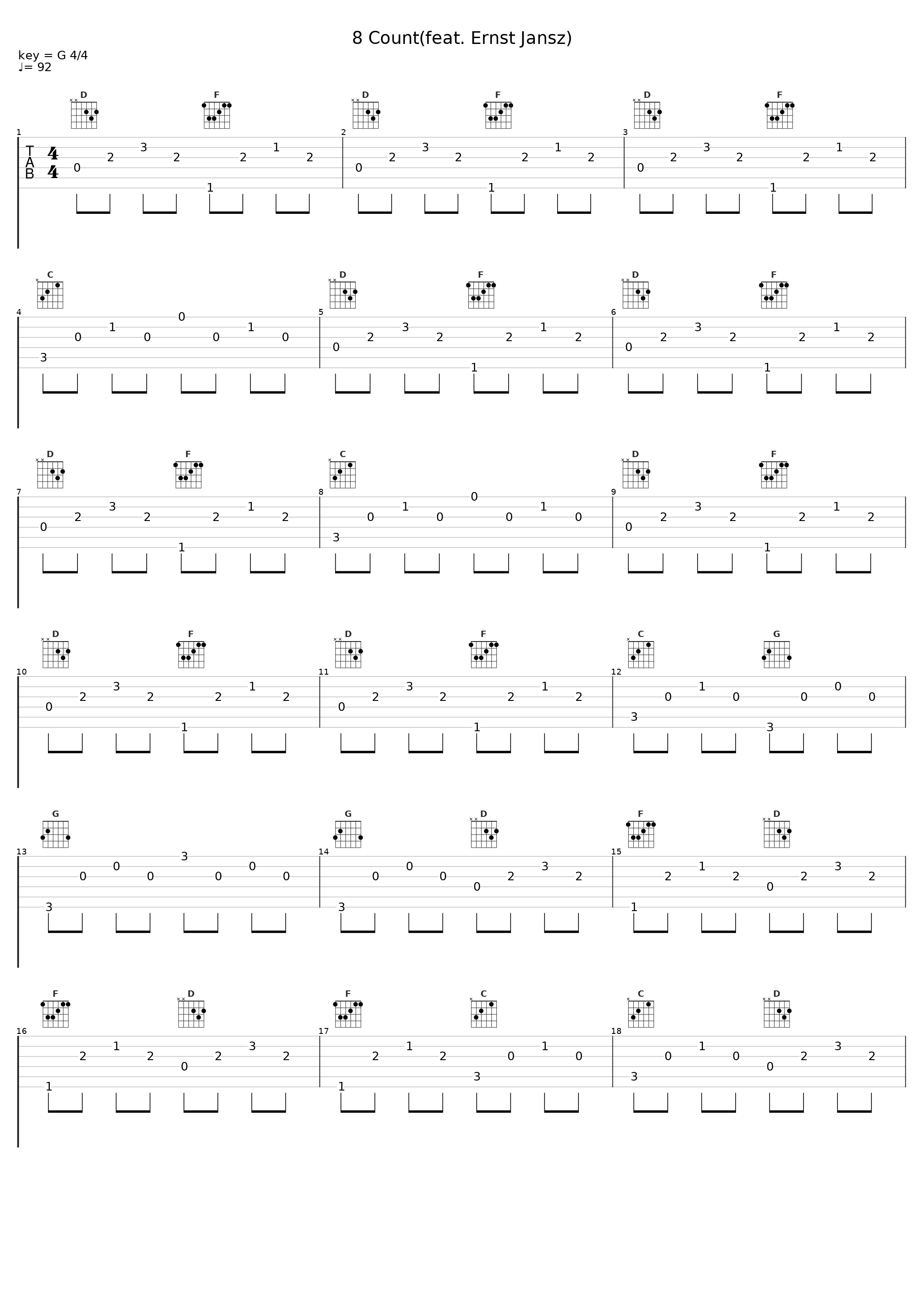 8 Count(feat. Ernst Jansz)_The Diesel Ducks,Ernst Jansz_1