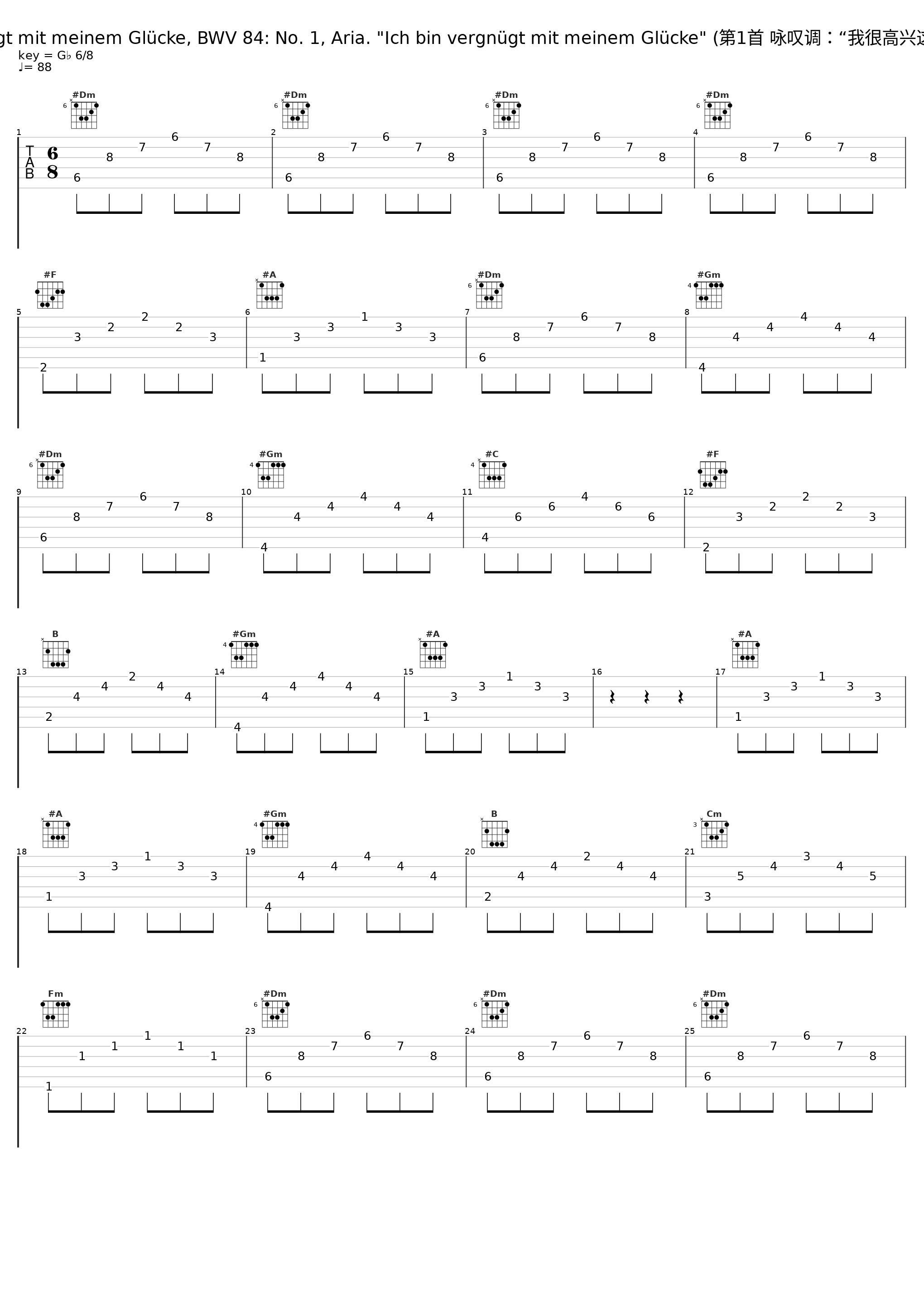 Ich bin vergnügt mit meinem Glücke, BWV 84: No. 1, Aria. "Ich bin vergnügt mit meinem Glücke" (第1首 咏叹调:“我很高兴这属于我的运气”)_Concentus Musicus Wien,Nikolaus Harnoncourt,Wilhelm Wiedl_1