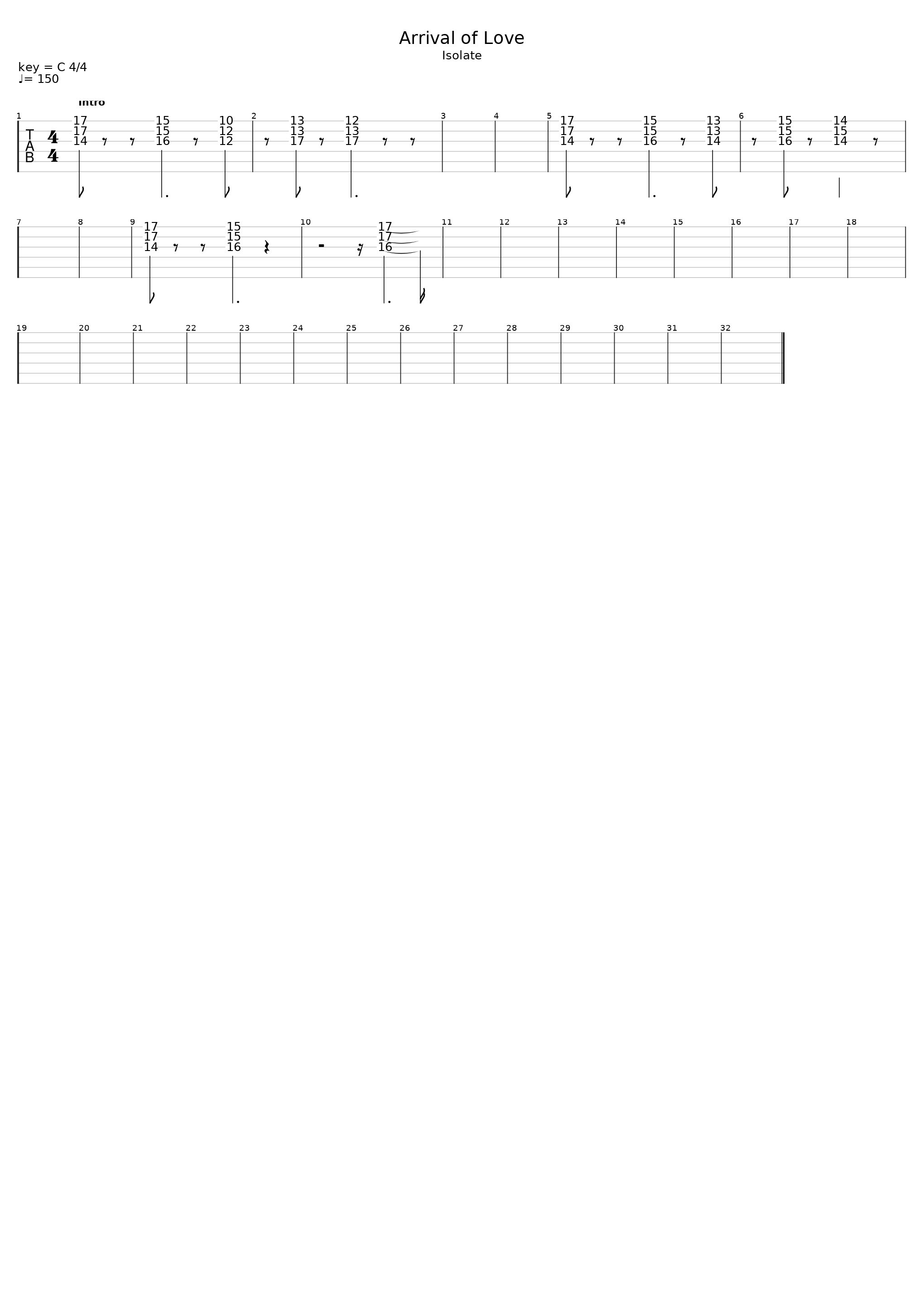 Arrival Of Love - Intro_Circus Maximus_1