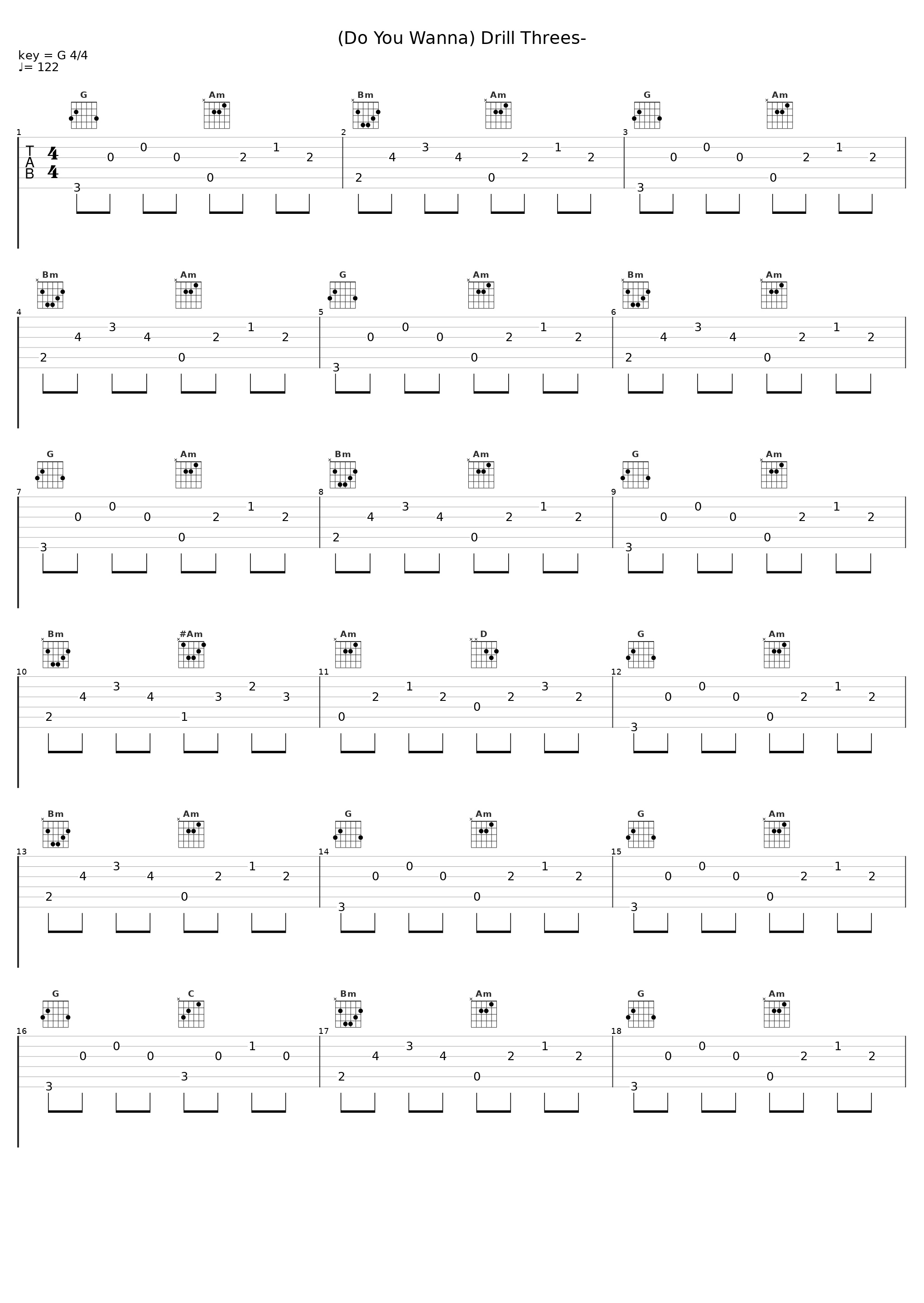 (Do You Wanna) Drill Threes-_Parasites_1