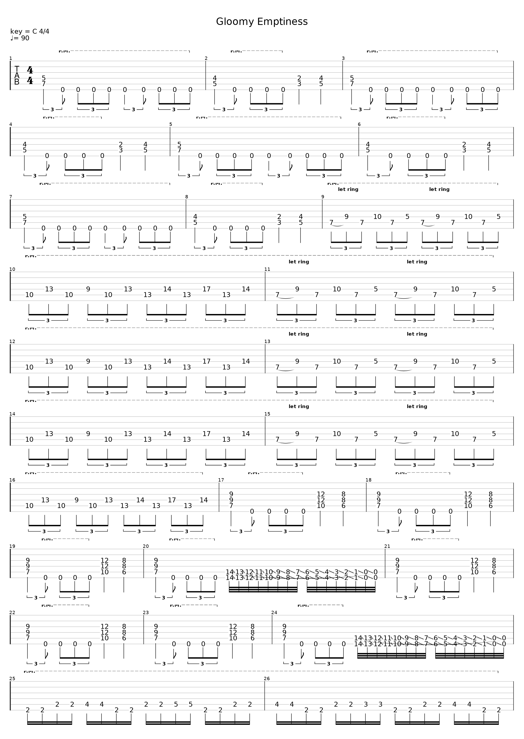 Gloomy Emptiness_Buckethead_1