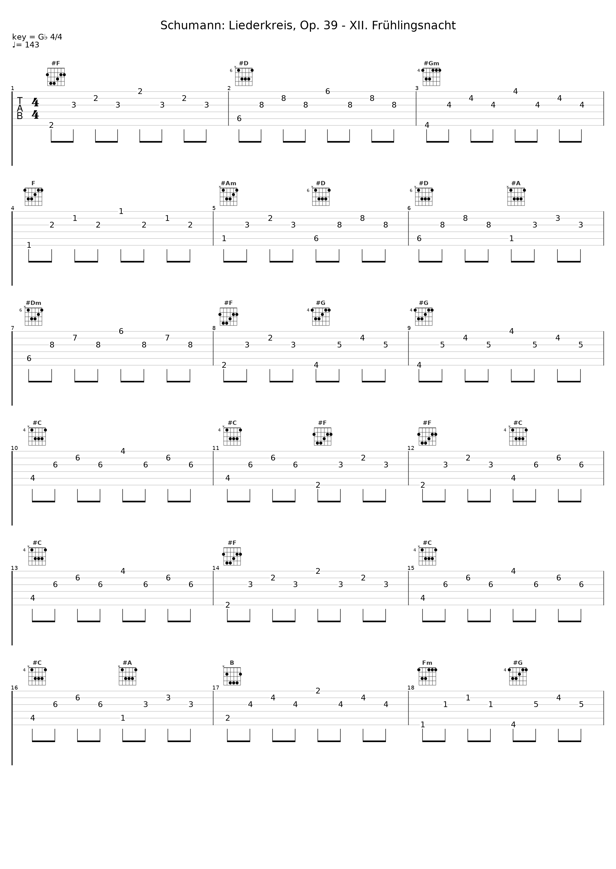 Schumann: Liederkreis, Op. 39 - XII. Frühlingsnacht_Dietrich Fischer-Dieskau,Robert Schumann_1