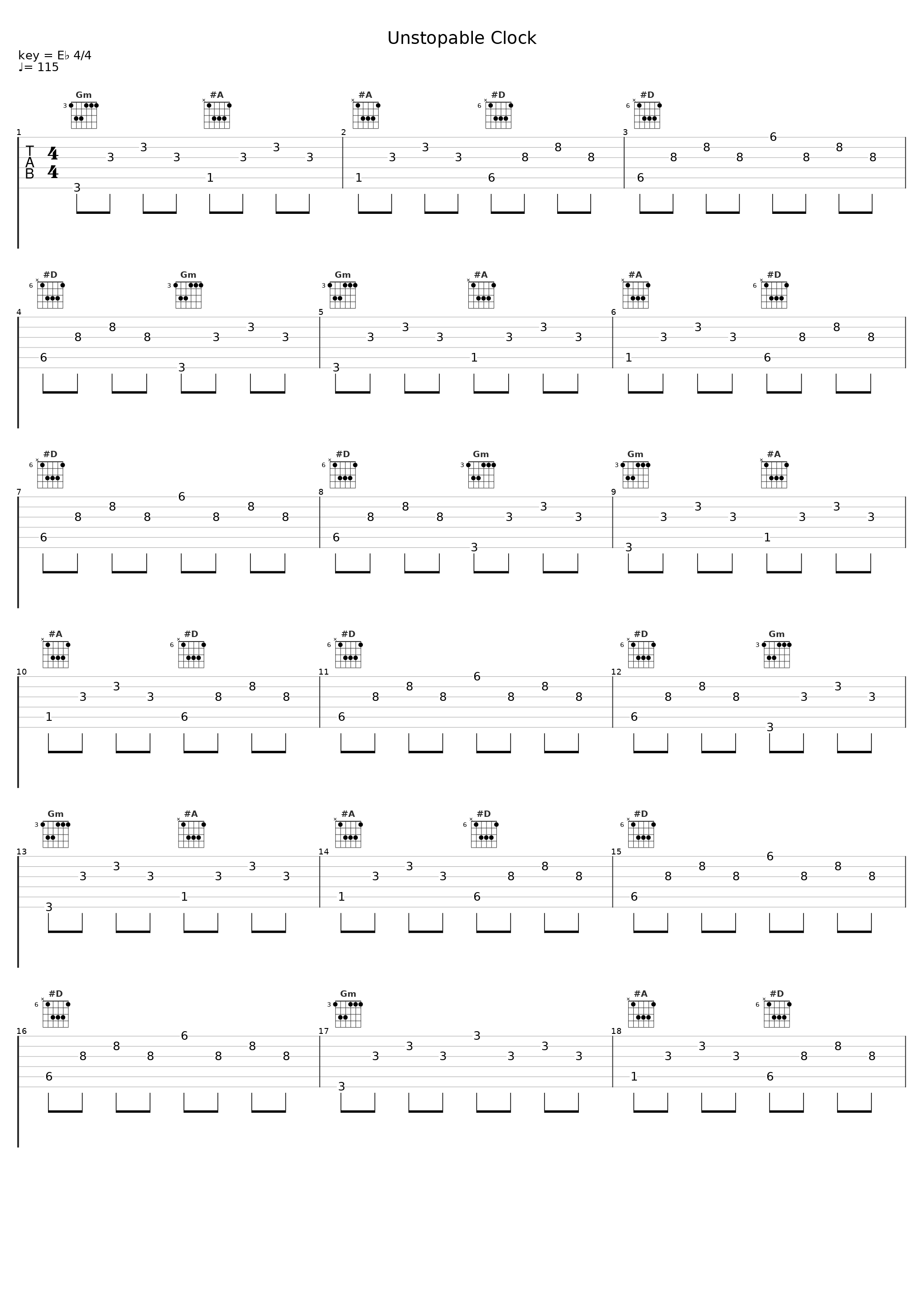 Unstopable Clock_Kehä_1