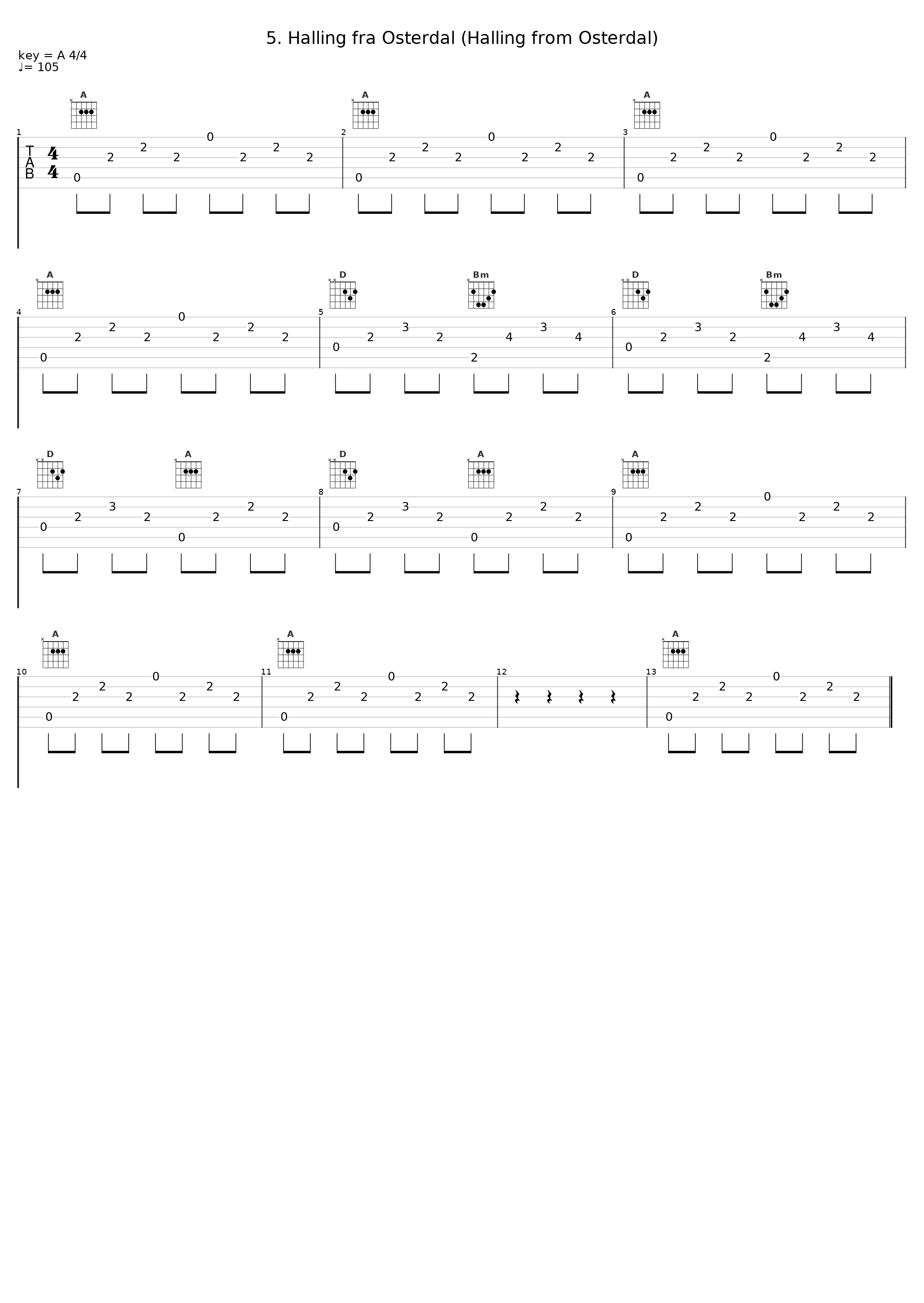 5. Halling fra Osterdal (Halling from Osterdal)_Einar Steen-Nøkleberg_1