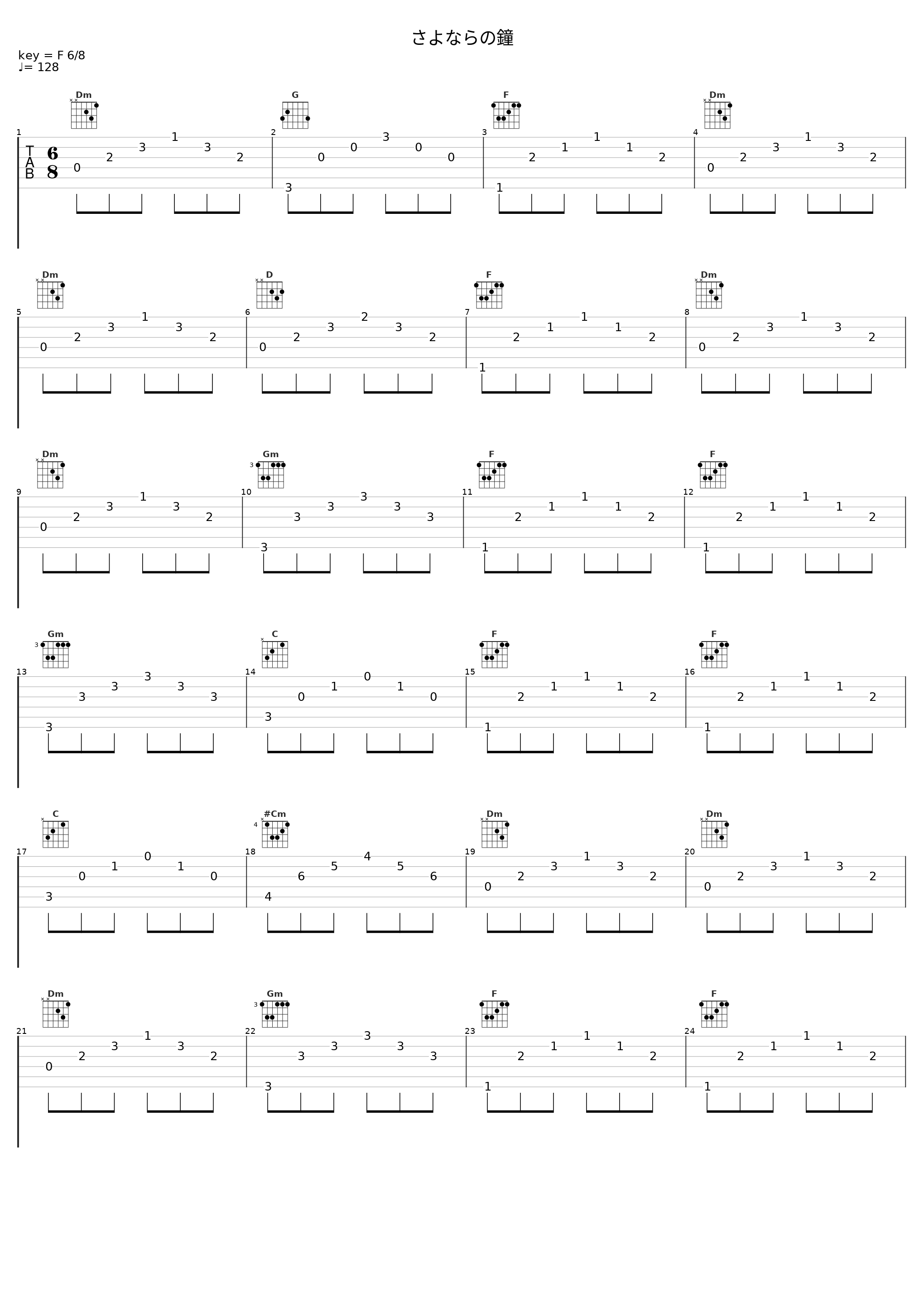 さよならの鐘_THE ALFEE_1