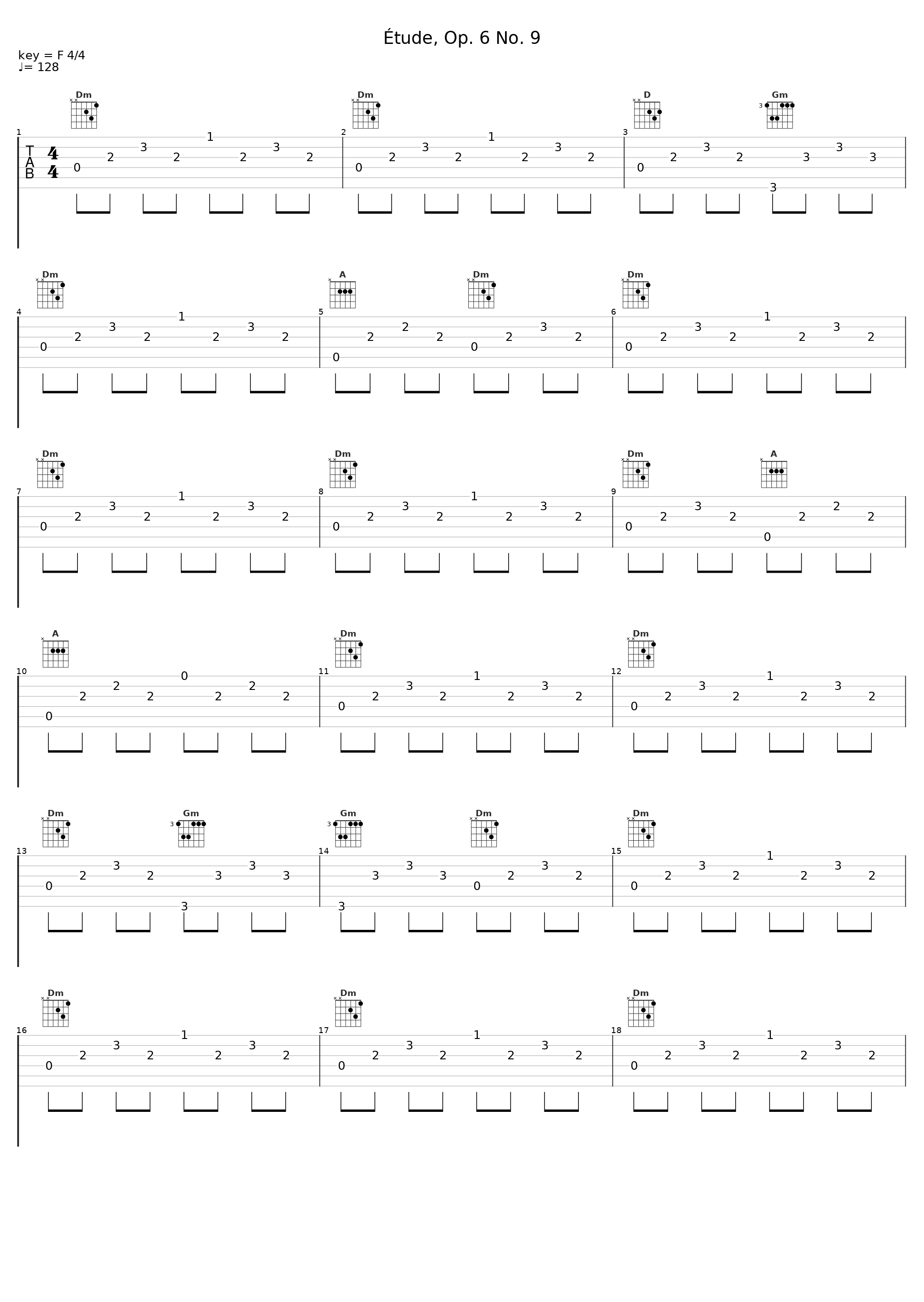 Étude, Op. 6 No. 9_Philippe Mouratoglou_1